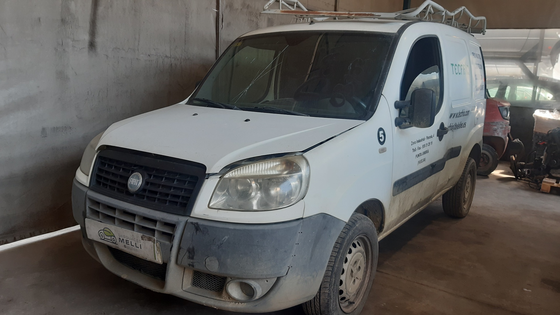 FIAT Doblo 1 generation (2001-2017) Замок двери передний правый 0051843470 18663480