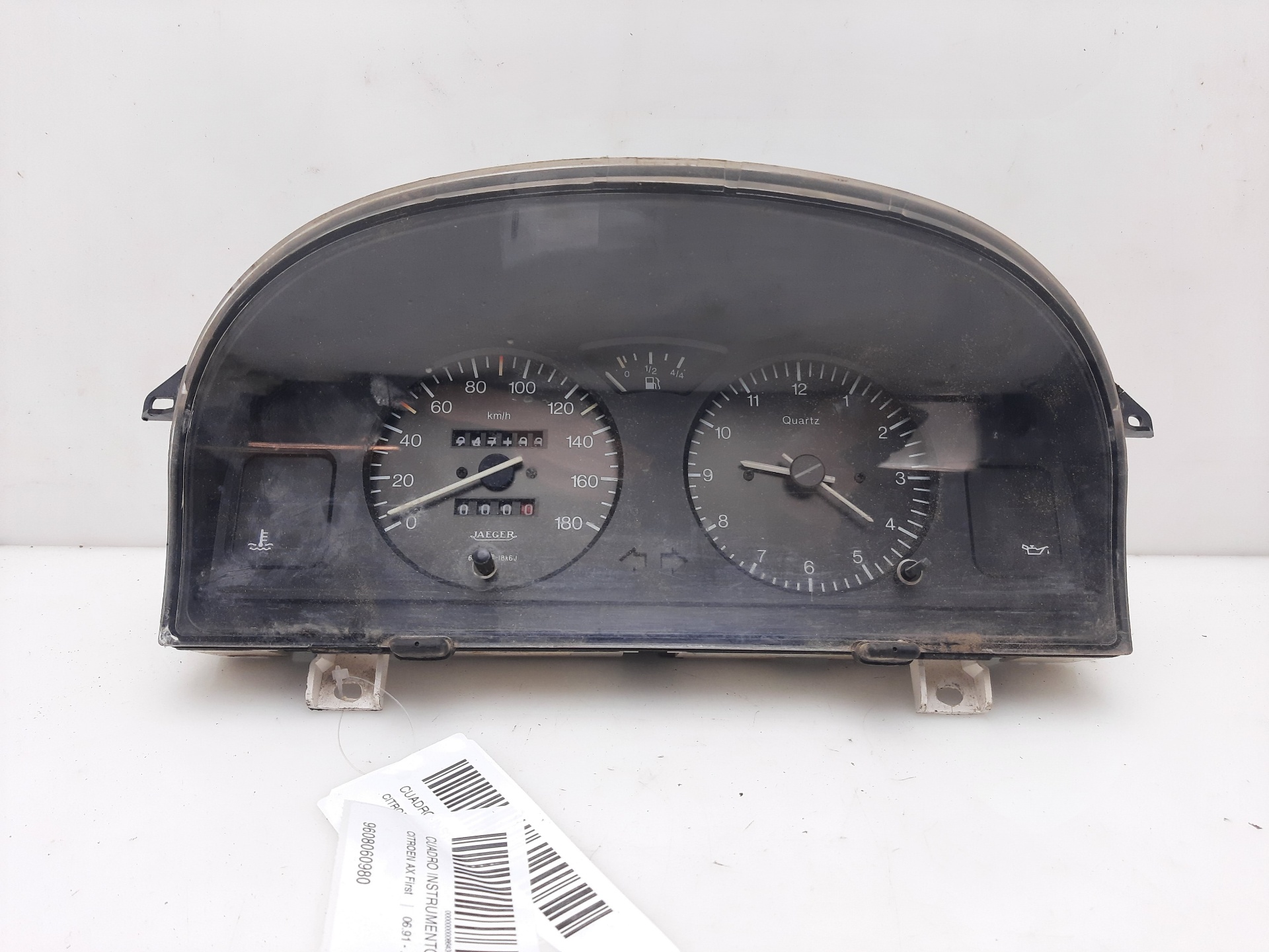 CITROËN AX 1 generation (1986-1998) Speedometer 9608060980 24358385