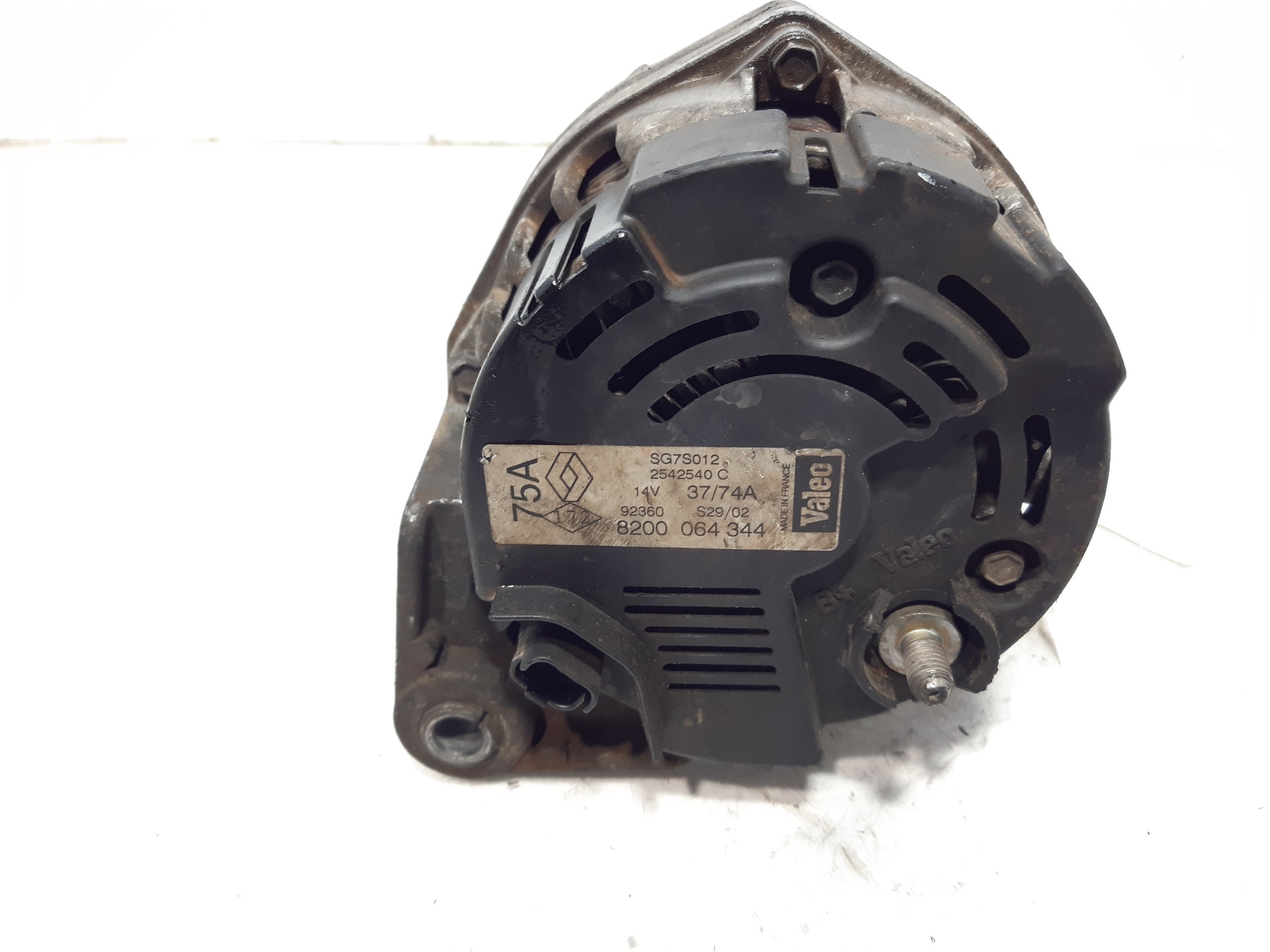 RENAULT Clio 2 generation (1998-2013) Alternator 8200064344 18741598