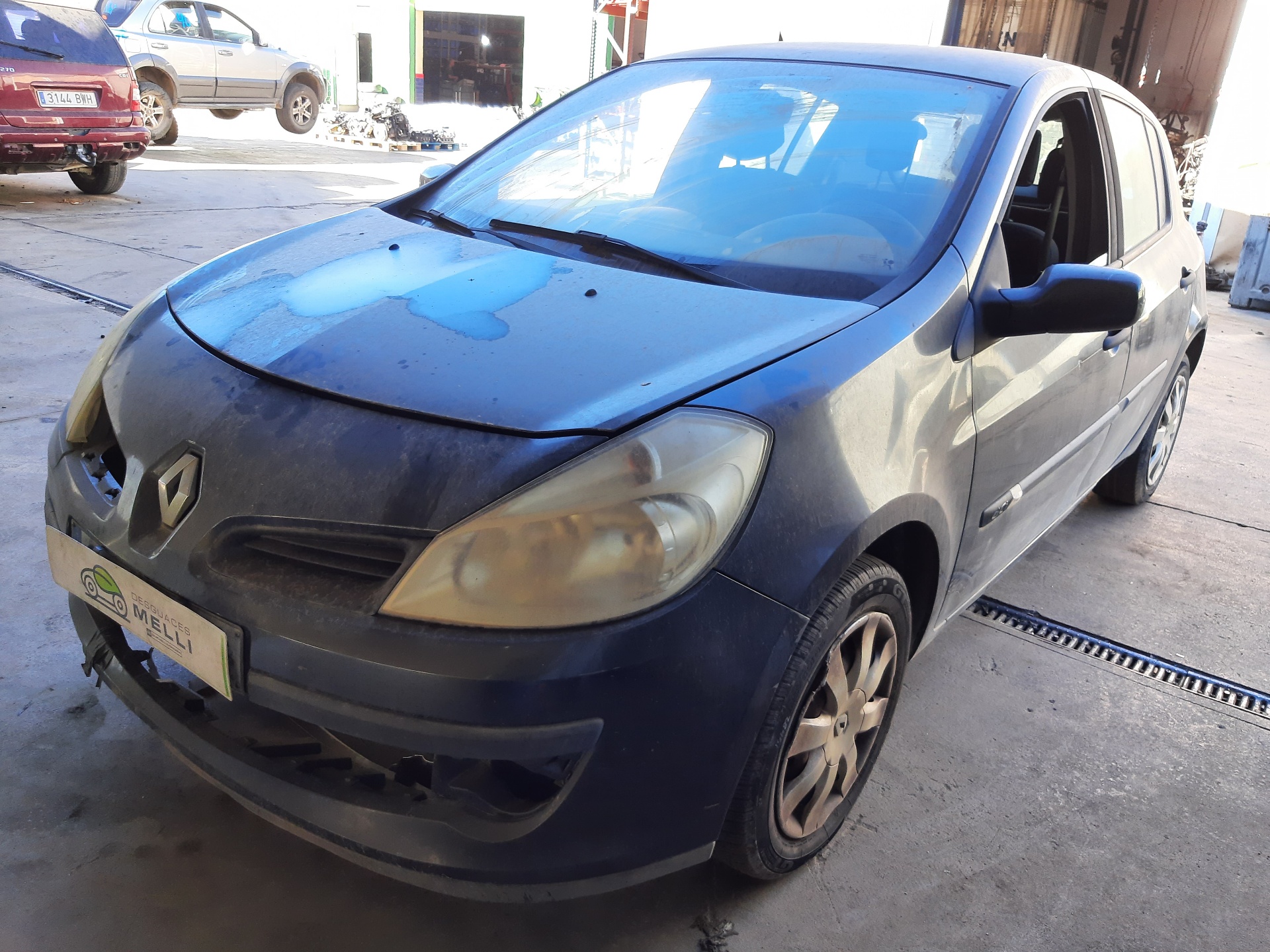 RENAULT Clio 3 generation (2005-2012) Galinio dangčio (bagažinės) valytuvo varikliukas 8200311486 22065956