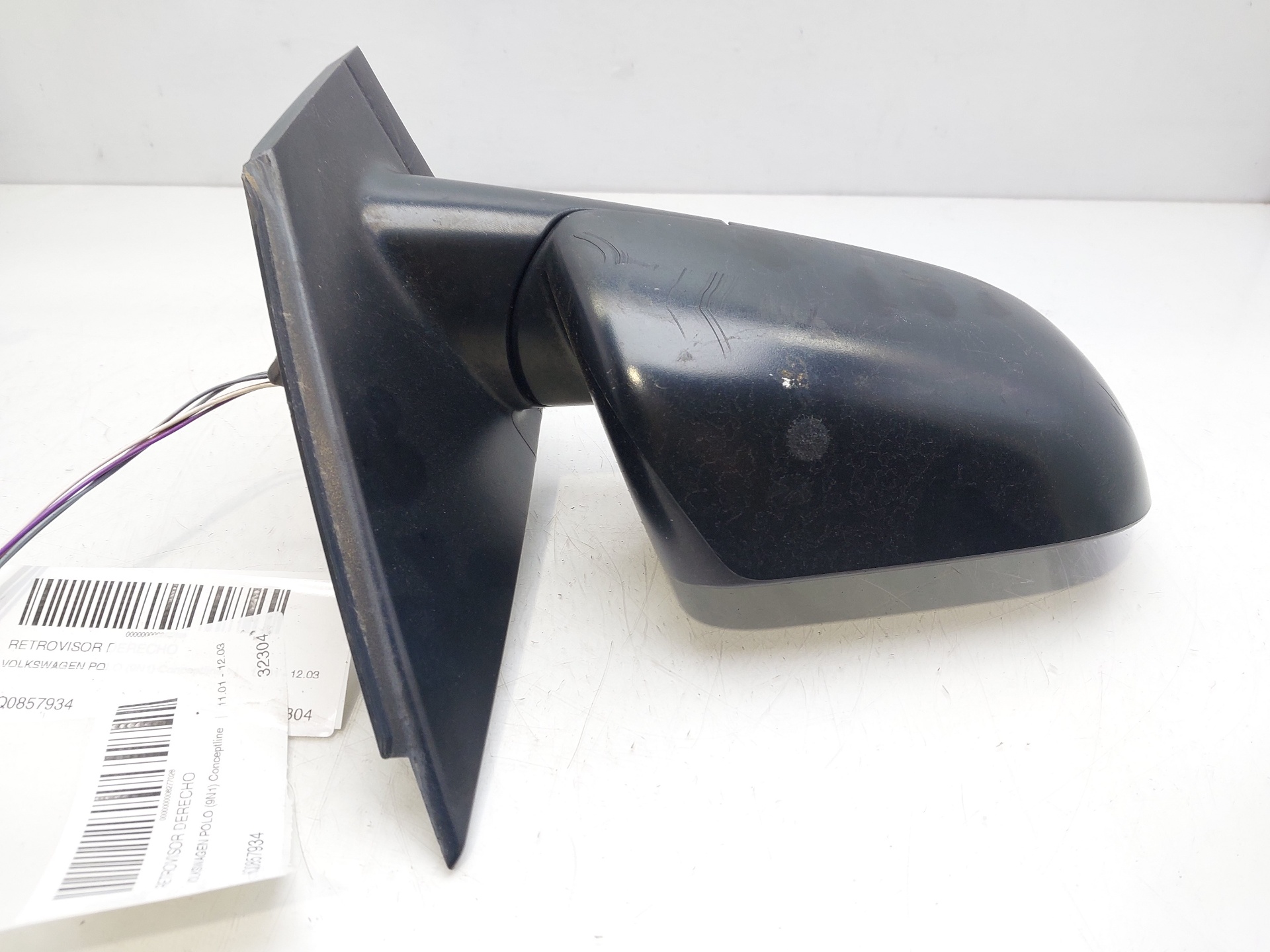 VOLKSWAGEN Polo 4 generation (2001-2009) Right Side Wing Mirror 6Q0857934 21089131