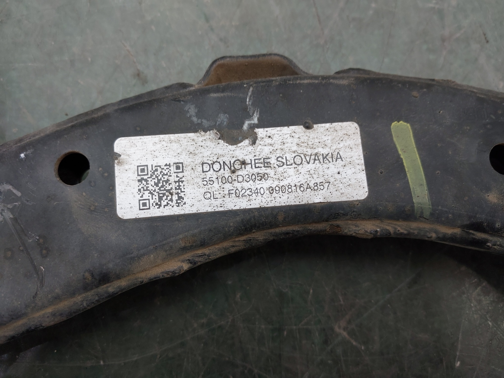 KIA Sportage 4 generation (2016-2022) Rear Left Arm 55100D3050 21428000