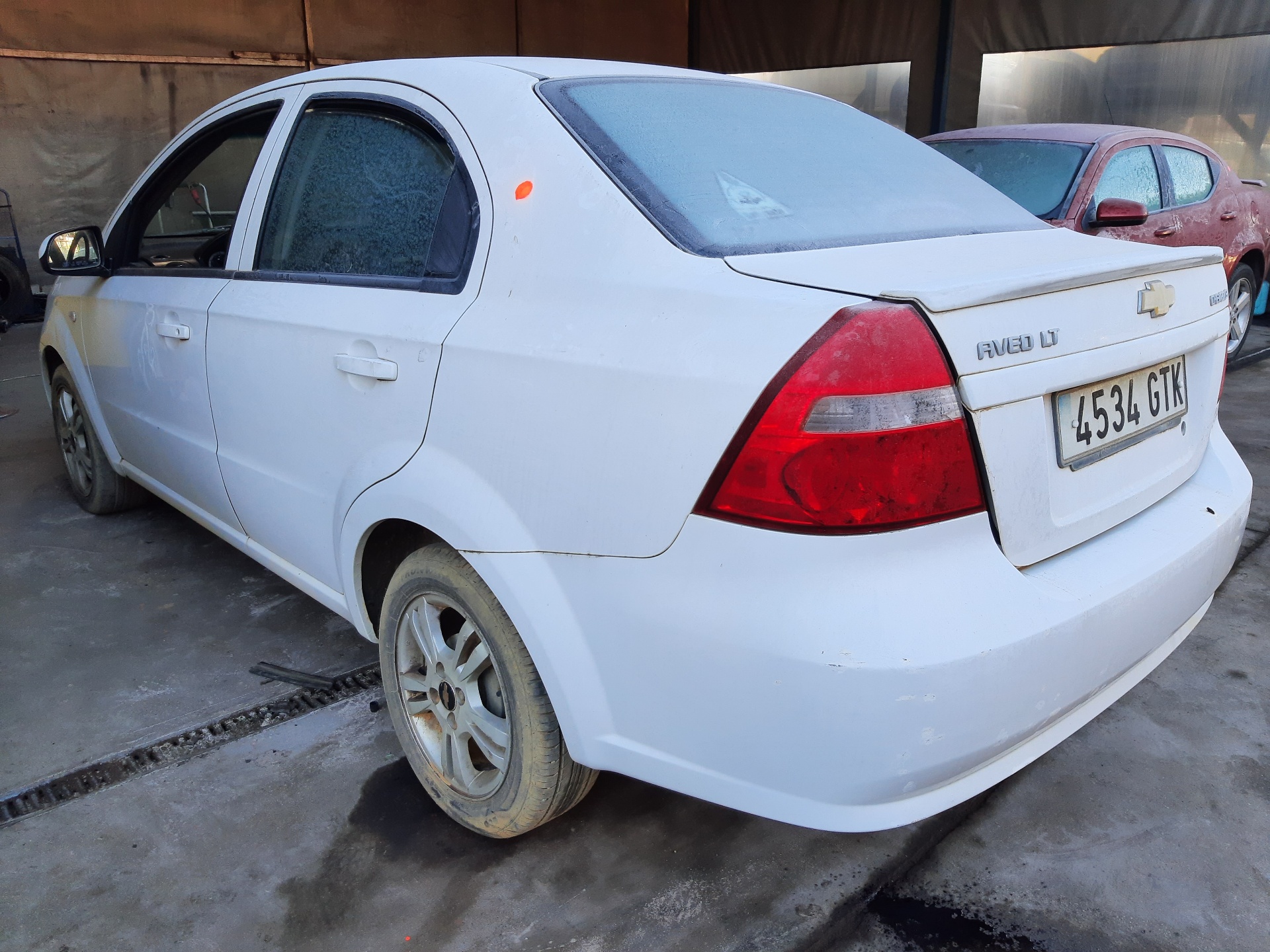 CHEVROLET Aveo T200 (2003-2012) Защита от солнца левая 96650112 22487123