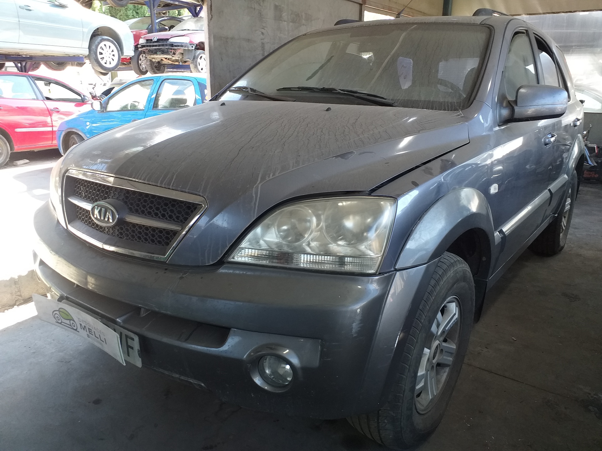 KIA Sorento 1 generation (2002-2011) Galinių dešinių durų stiklo pakelėjas 834043E000 18749070