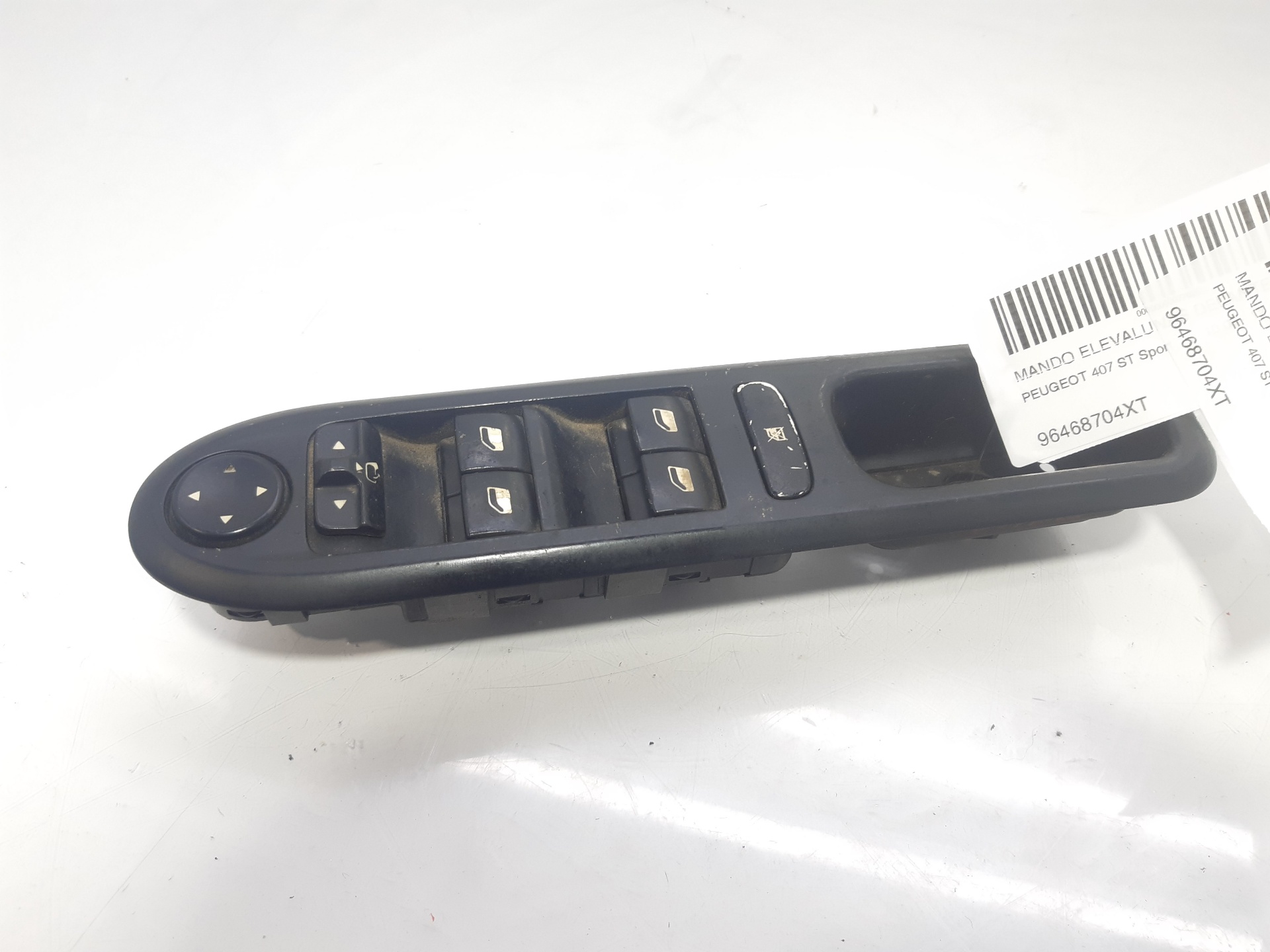 PEUGEOT 407 1 generation (2004-2010) Front Left Door Window Switch 96468704XT 22466621