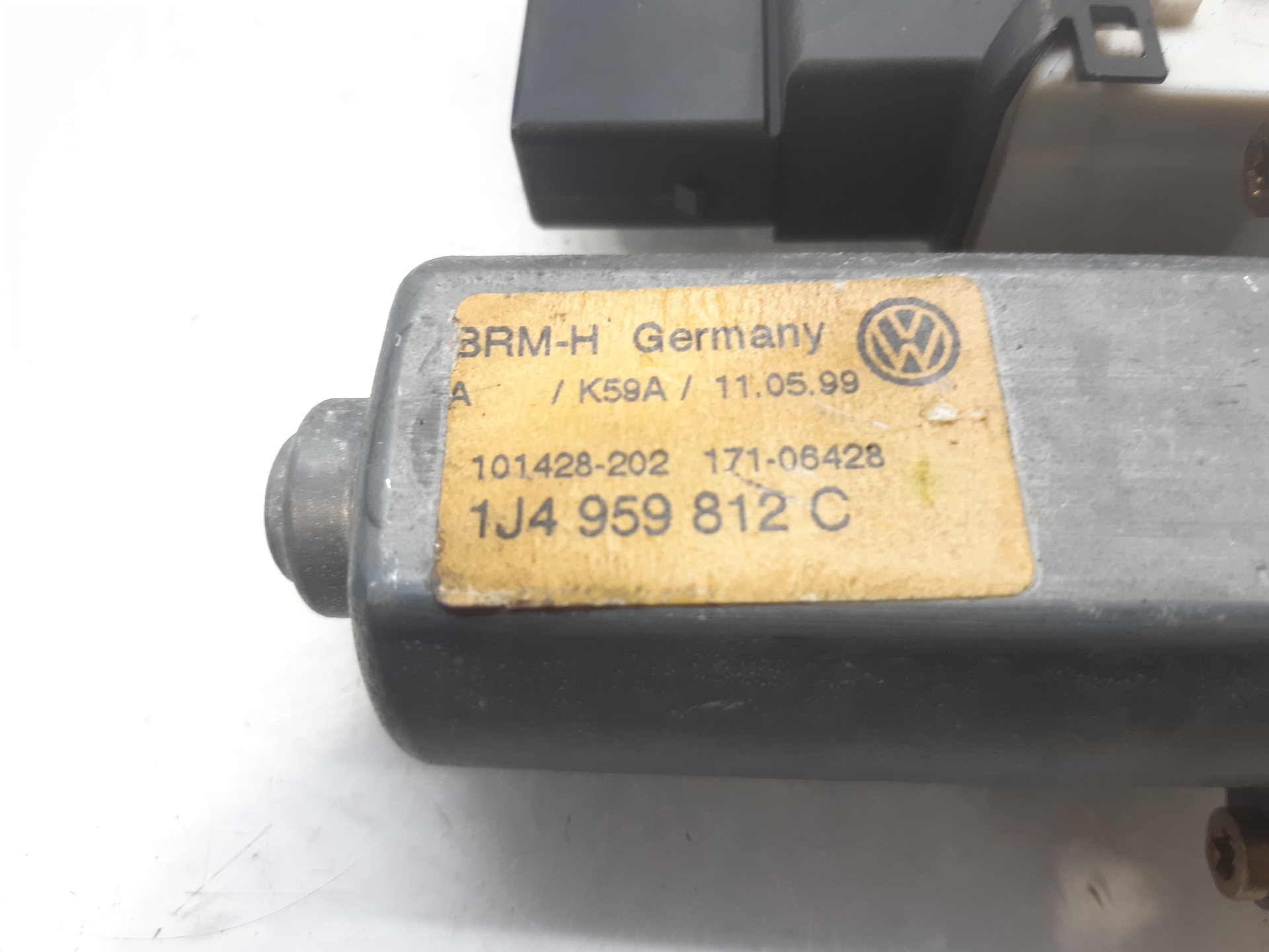 VOLKSWAGEN Bora 1 generation (1998-2005) Rear Right Door Window Control Motor 1J4959812C 20789098