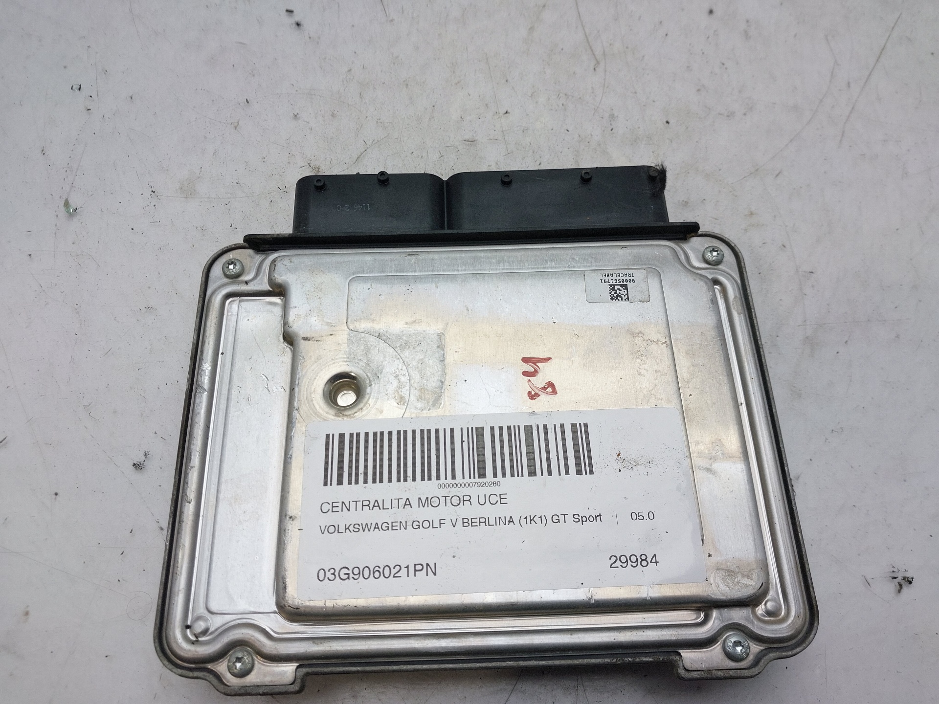 VOLKSWAGEN Golf 5 generation (2003-2009) Motorkontrolenhed ECU 03G906021PN 22475962