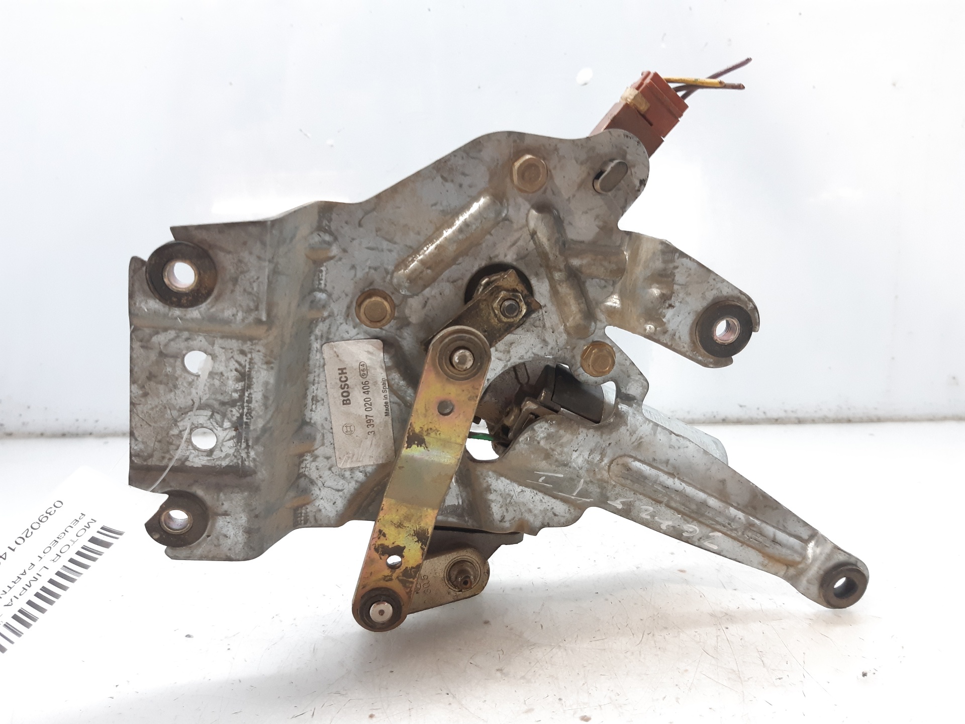 PEUGEOT Partner 1 generation (1996-2012) Tailgate  Window Wiper Motor 0390201408 22027264