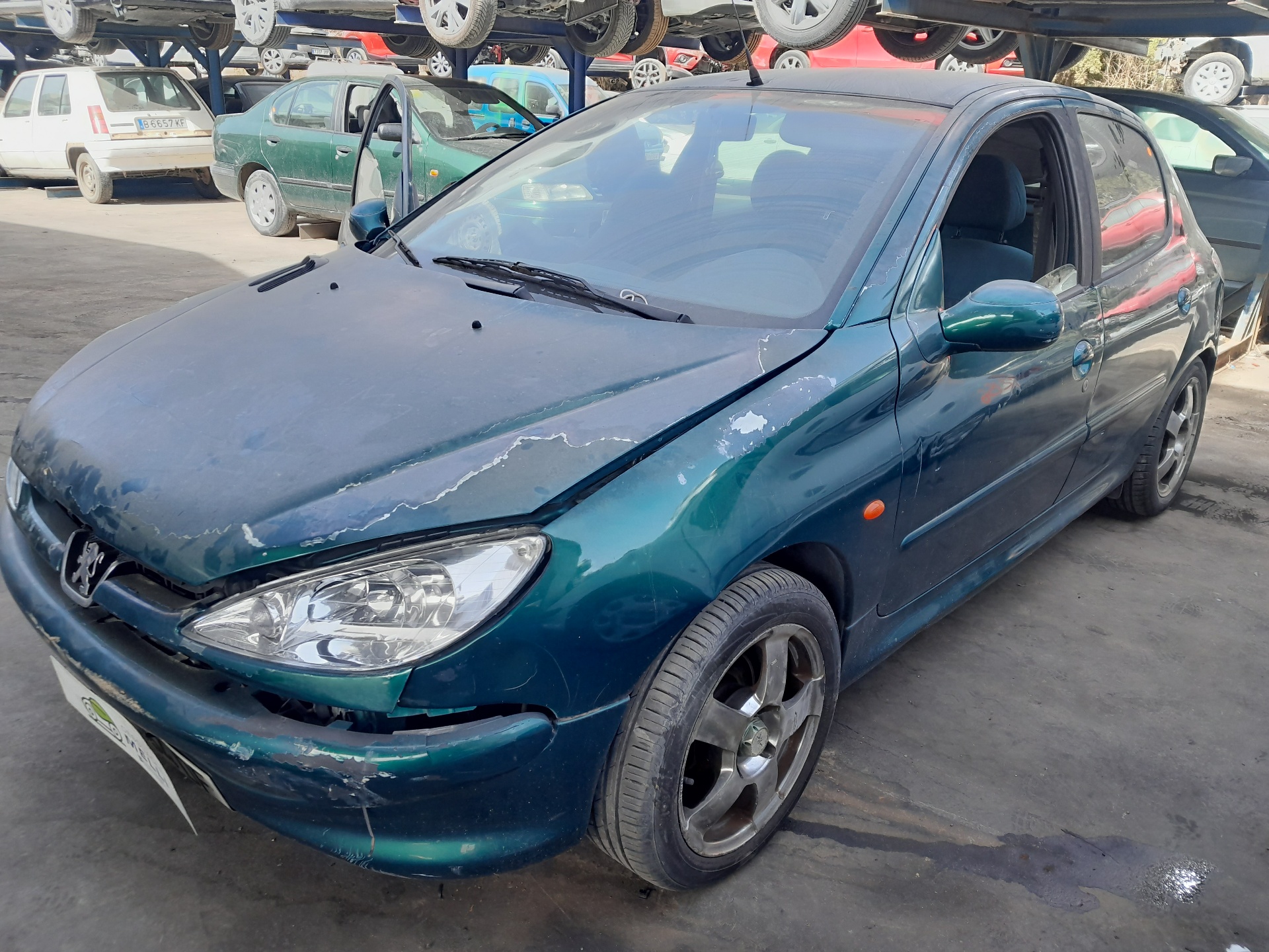 PEUGEOT 206 1 generation (1998-2009) Usa fata stanga 9002K5 20647846