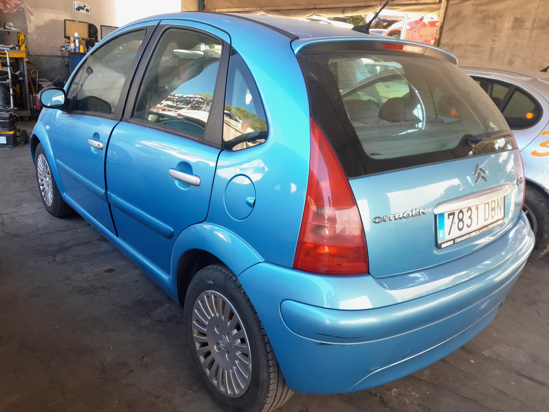 TOYOTA C3 1 generation (2002-2010) Ridicător de geam ușă dreapta față 400618F 20356628