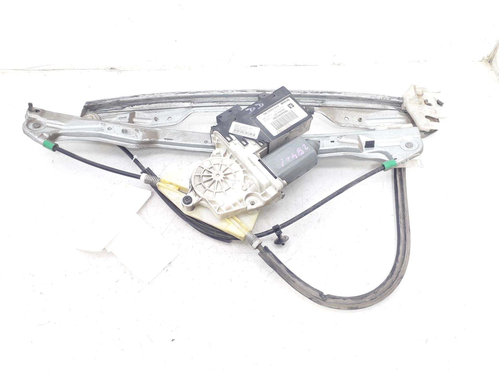 CITROËN C5 1 generation (2001-2008) Front Right Door Window Regulator 9222J5 22440516