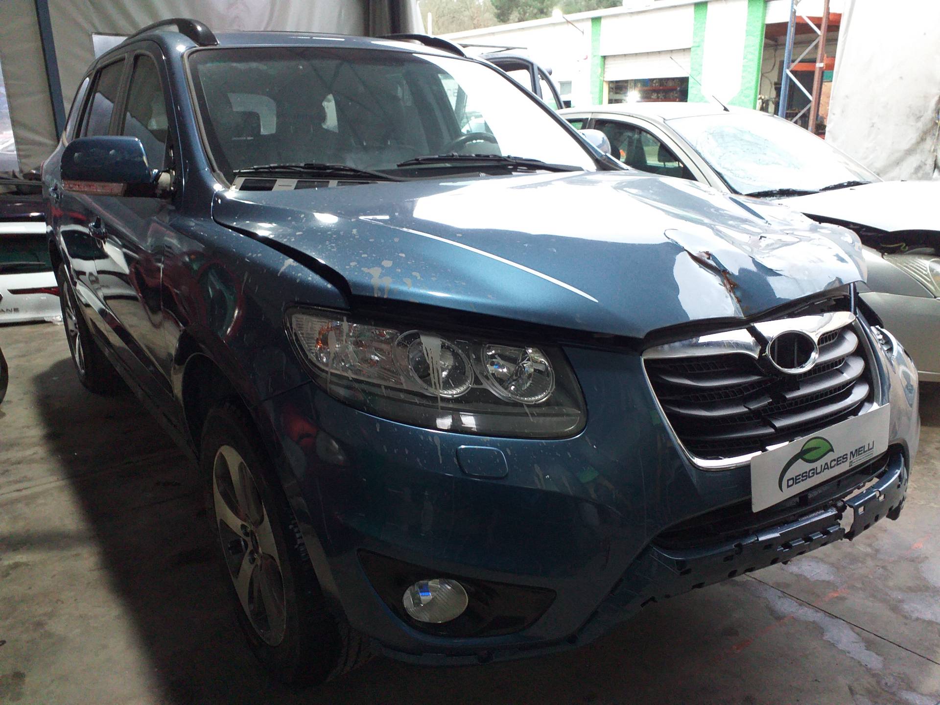 HYUNDAI Santa Fe CM (2006-2013) Наружная ручка задней левой двери 957502B000 24015265