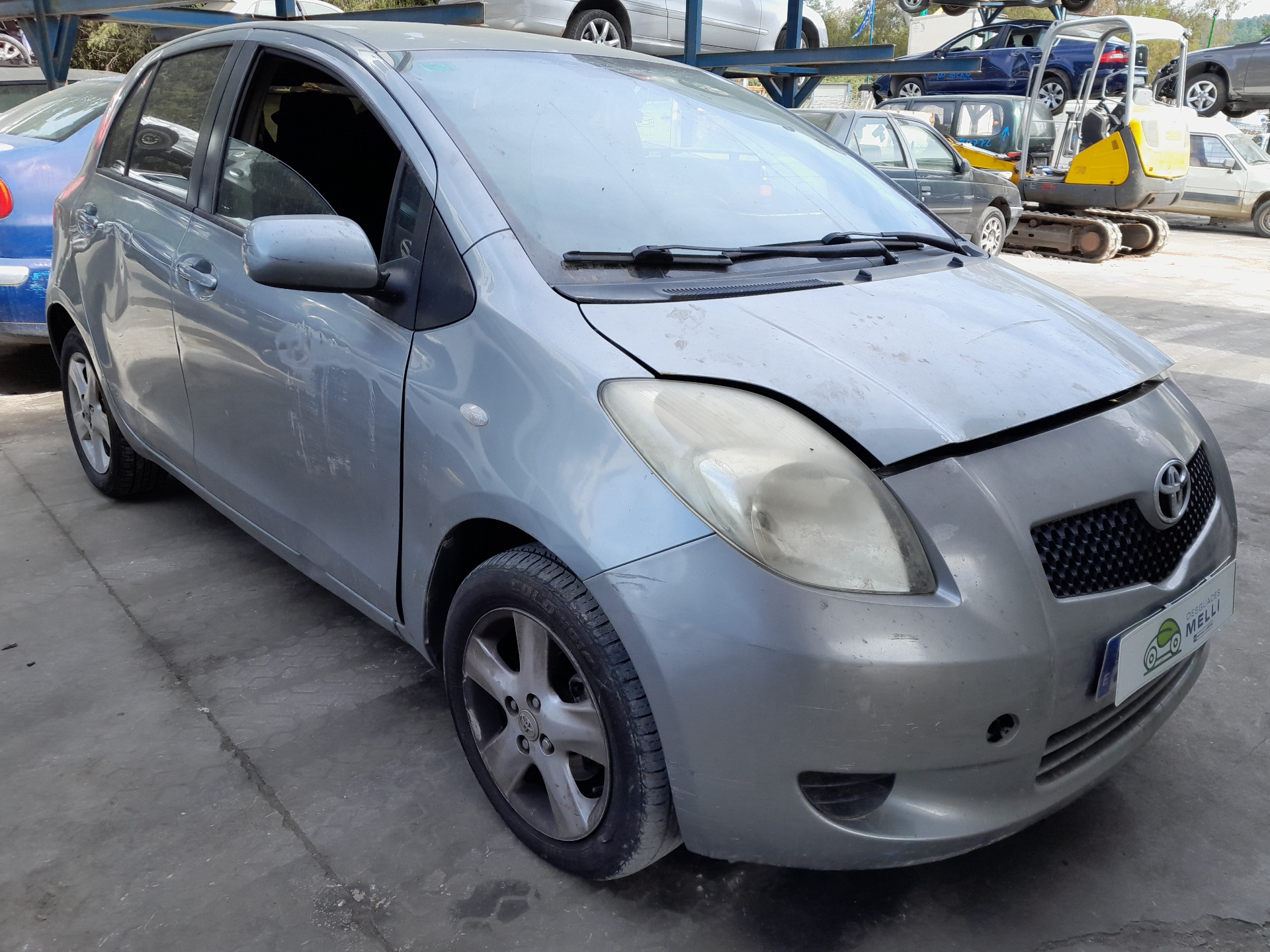 TOYOTA Yaris 2 generation (2005-2012) Klimatkontrollenhet 554060D190 24121473