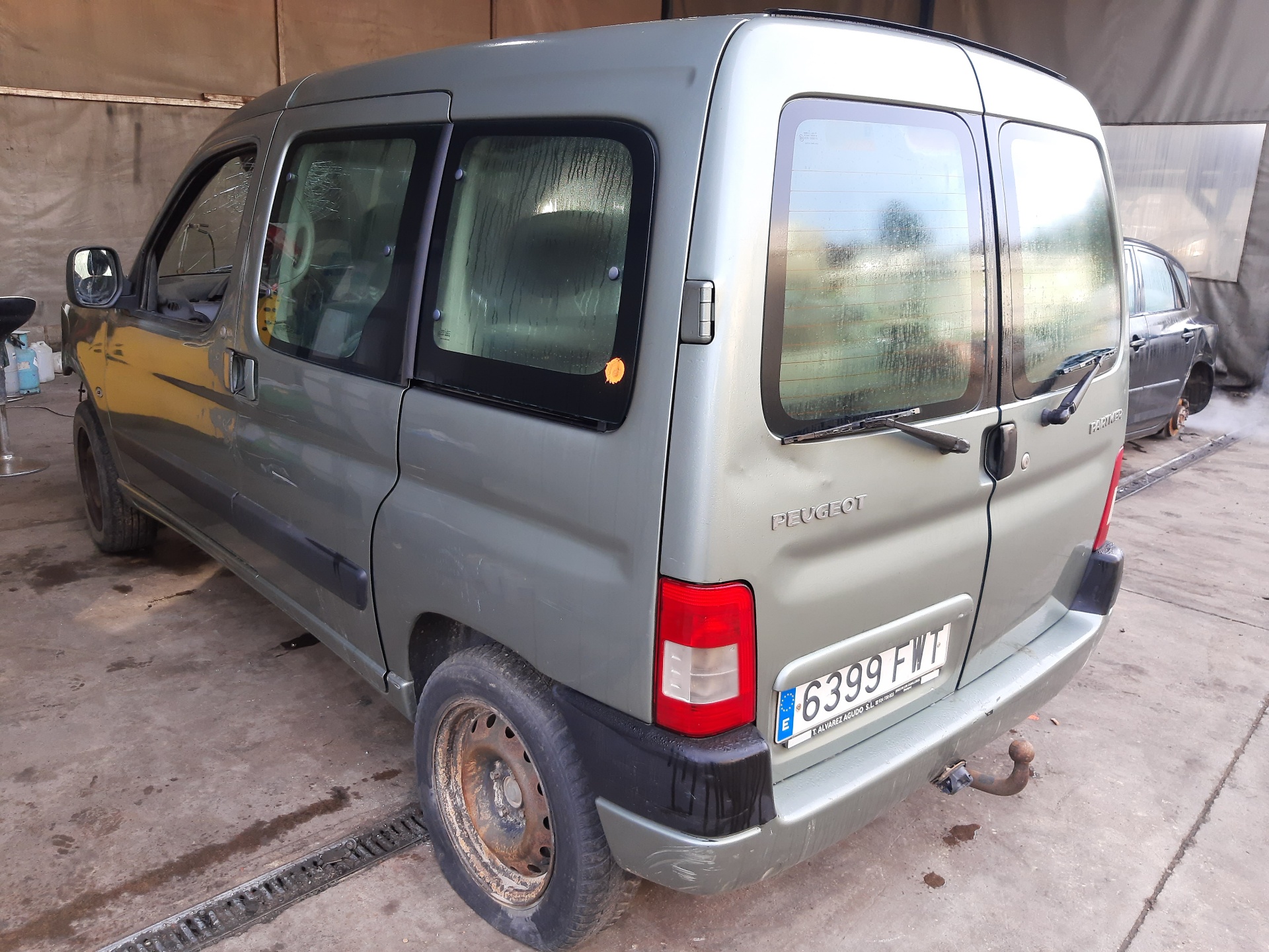 PEUGEOT Partner 1 generation (1996-2012) Замок лівих роз'їзних дверей 913763 22472406