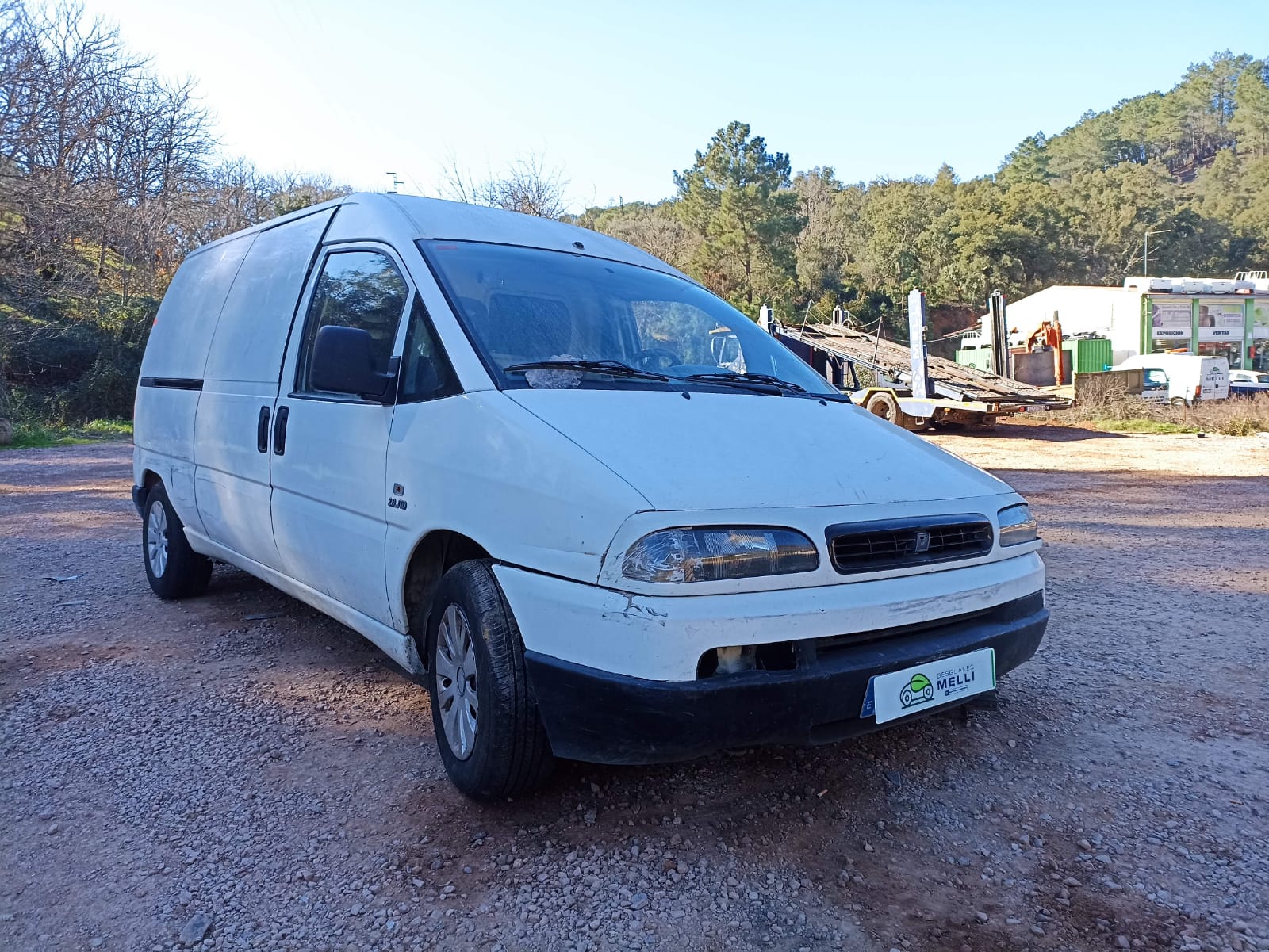 FIAT Scudo 1 generation (1996-2007) Priekinių kairių durų išorinė rankenėlė 1476388077 23638630