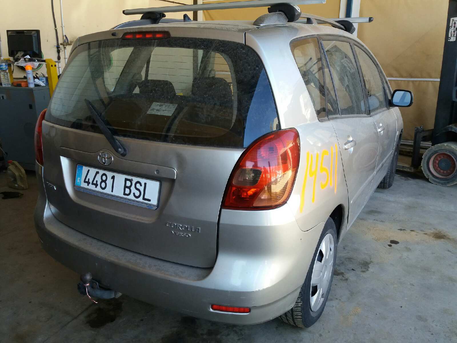 TOYOTA Corolla Verso 1 generation (2001-2009) Ilmaisin Pyyhkijän vipu 1A830 20183725