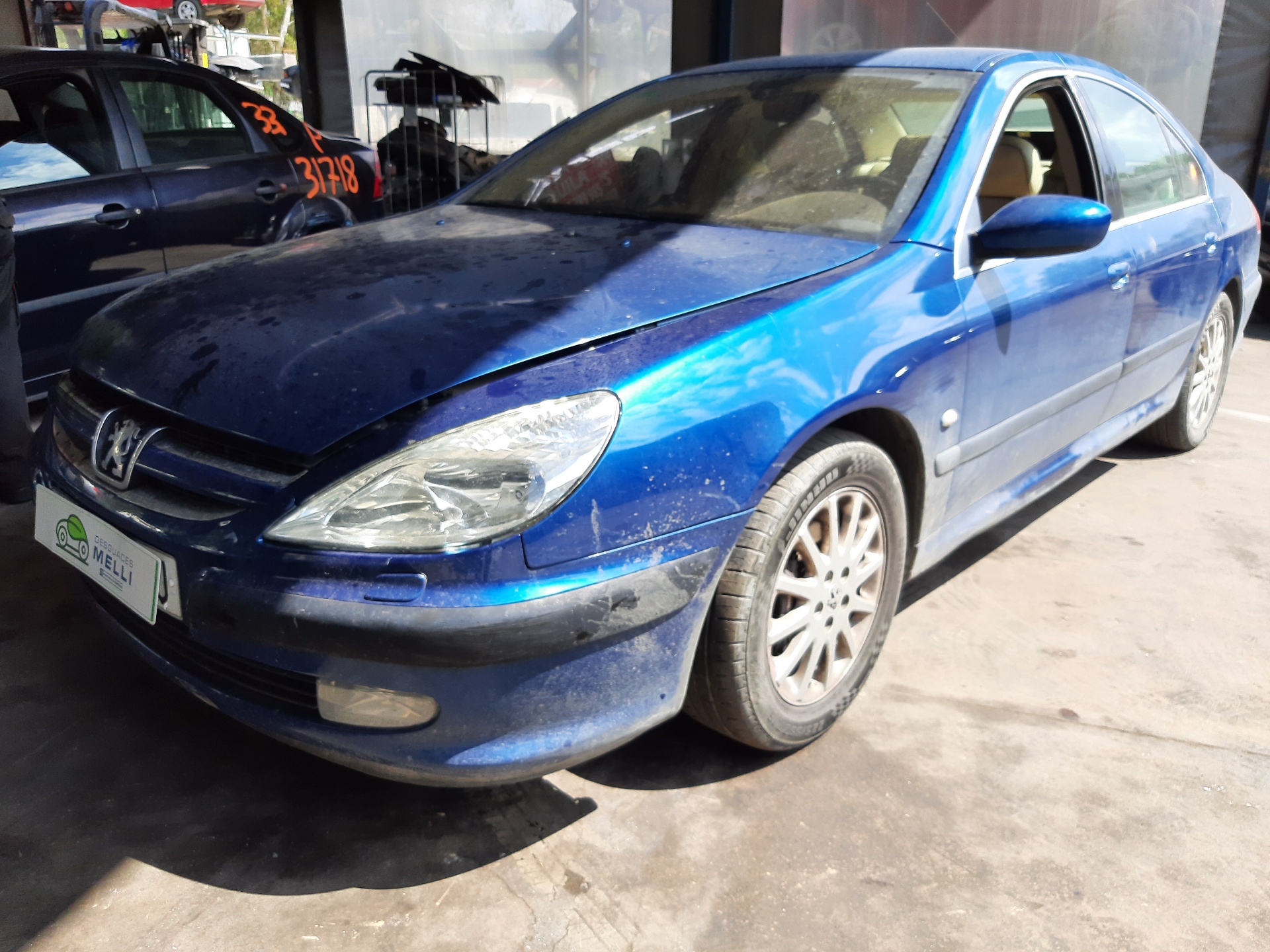 PEUGEOT 607 1 generation (2000-2008) Csomagtérajtó zárja 9653831780 22335354