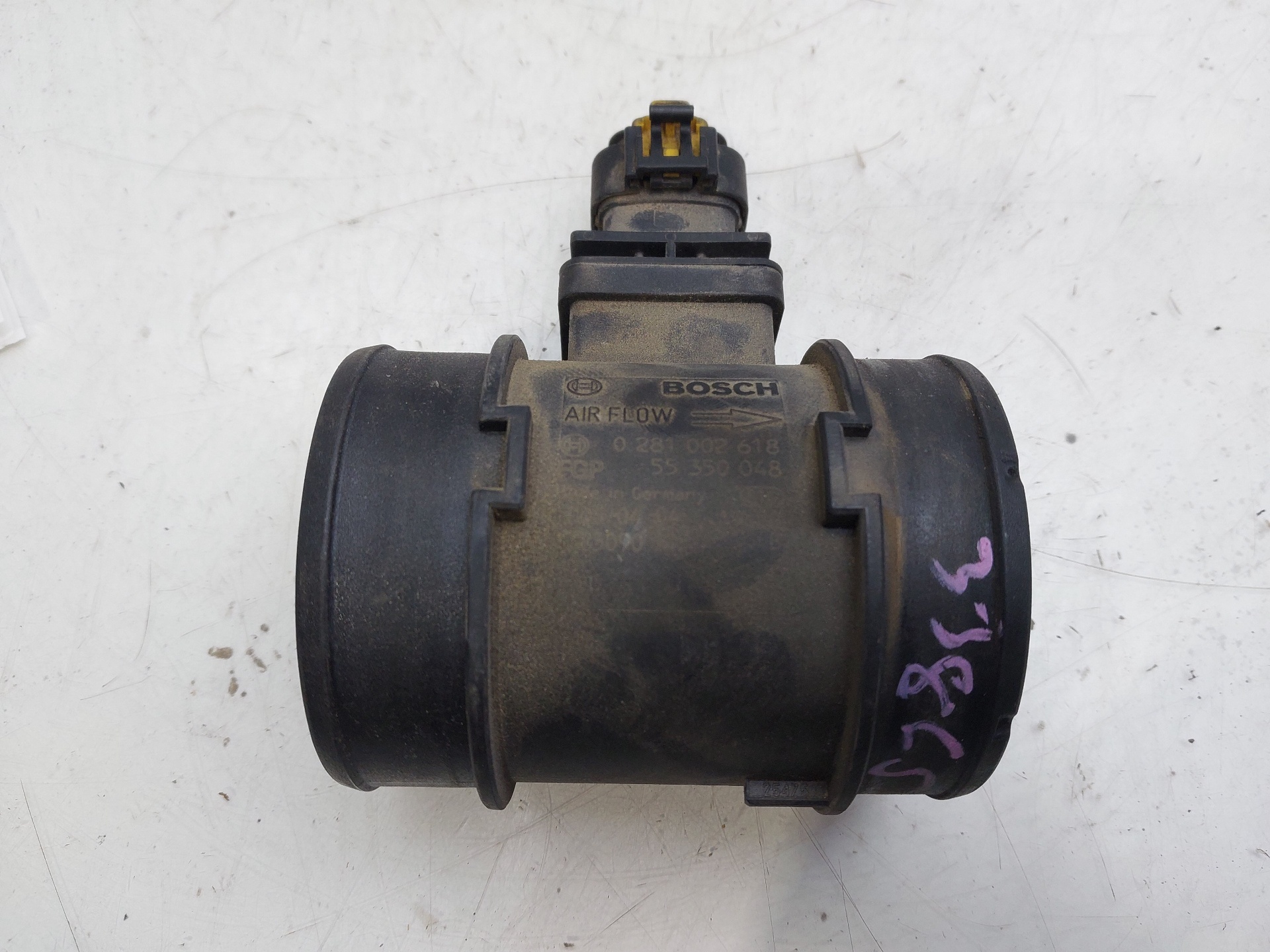 OPEL Vectra Mass Air Flow Sensor MAF 55350048 23511225