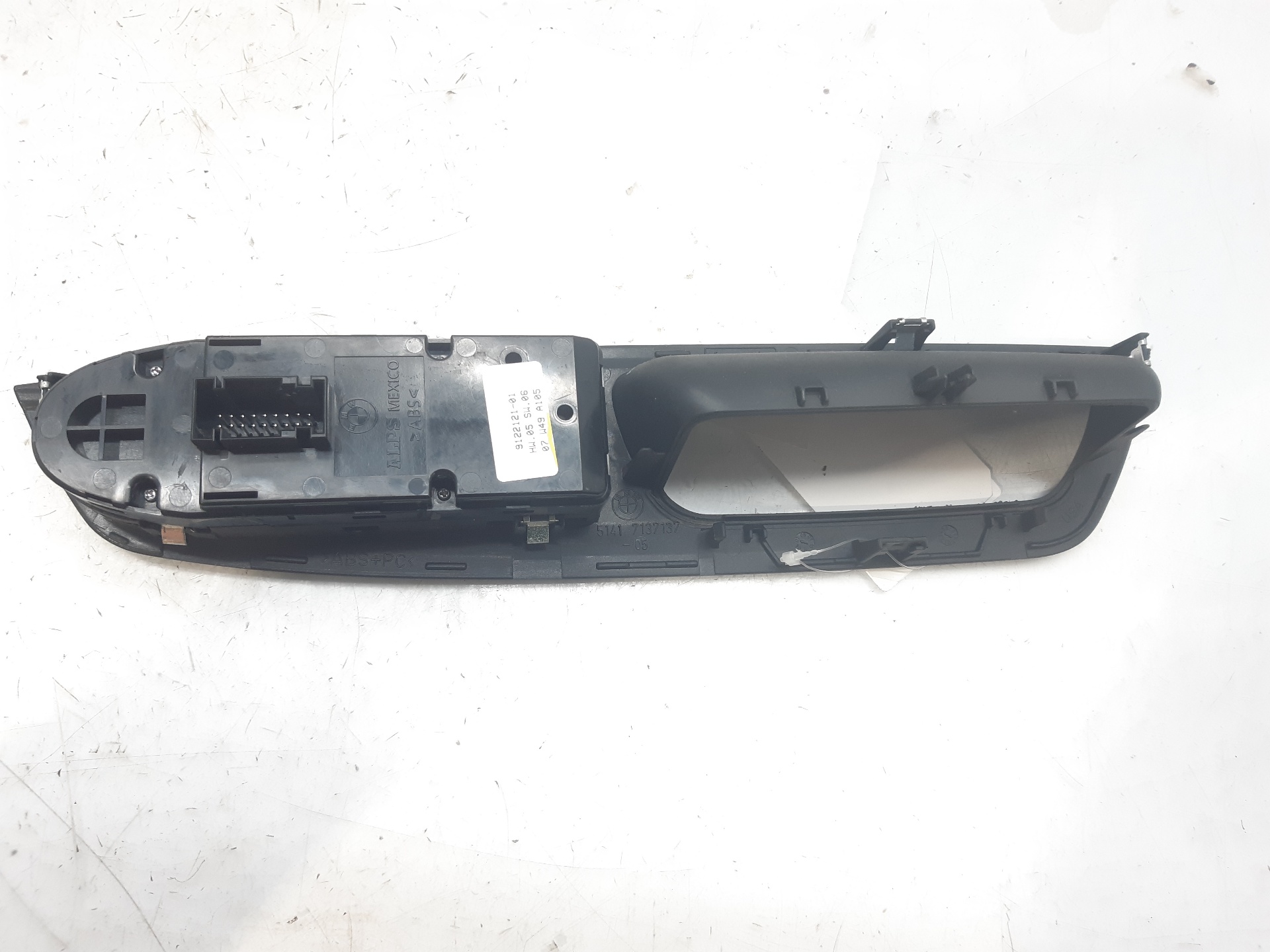 BMW X6 E71/E72 (2008-2012) Front venstre dør vindusbryter 912212101 22436830