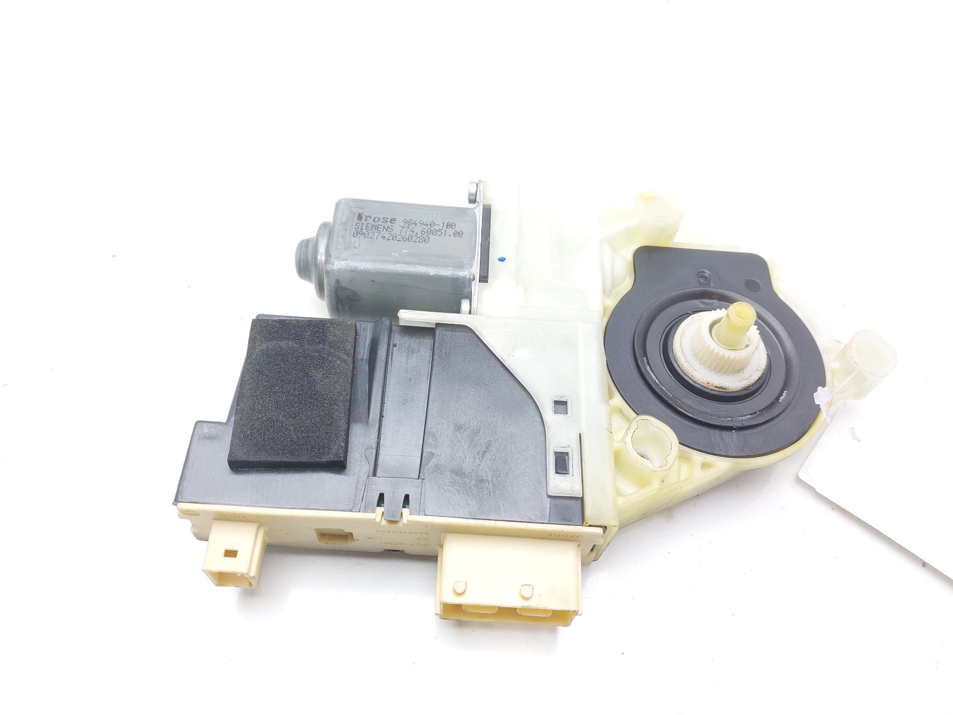 PEUGEOT C4 1 generation (2004-2011) Front Right Door Window Control Motor 9681574880 25071341