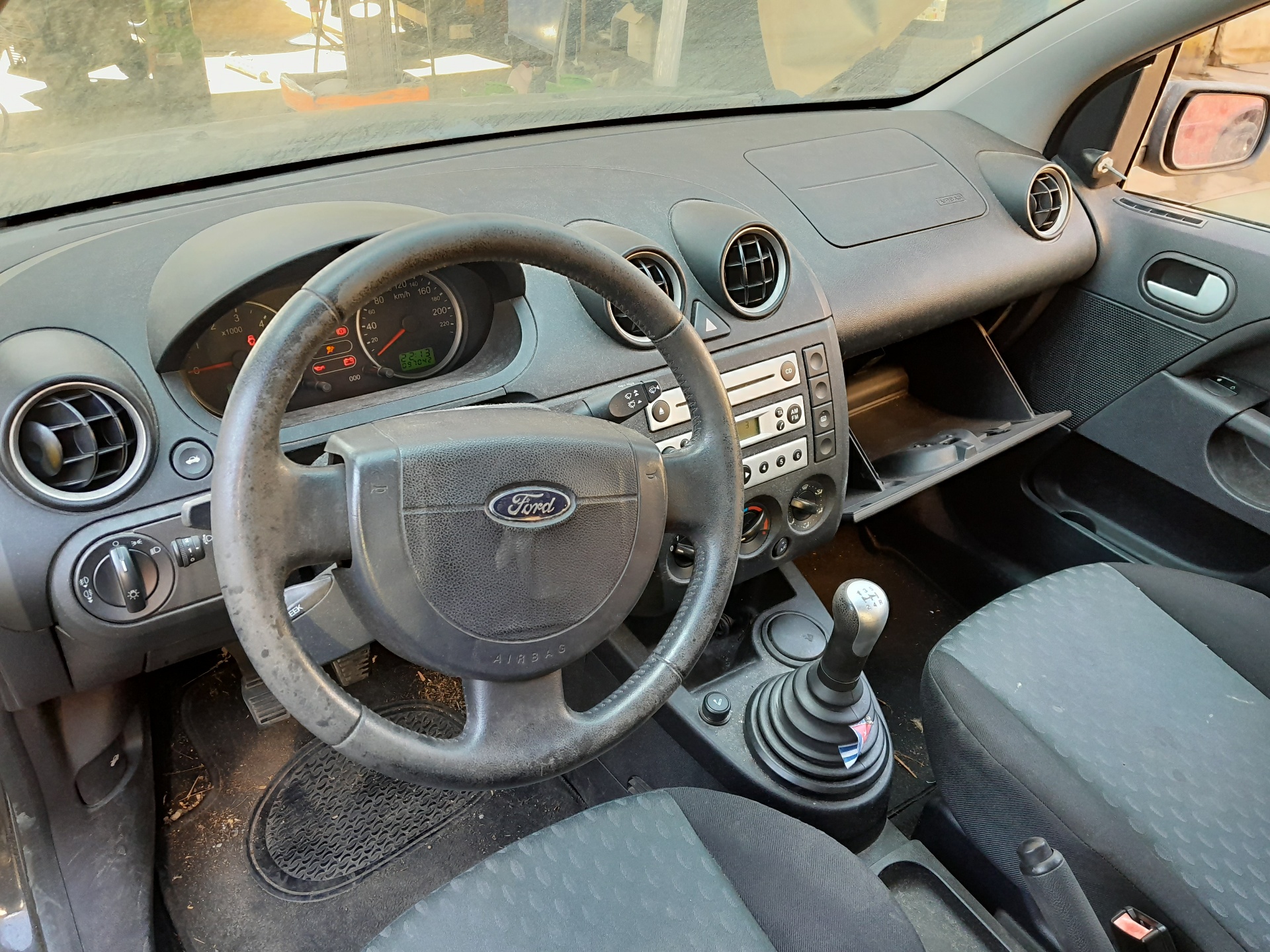 FORD Fiesta 5 generation (2001-2010) Дроссельная заслонка AS10GY30 22454202