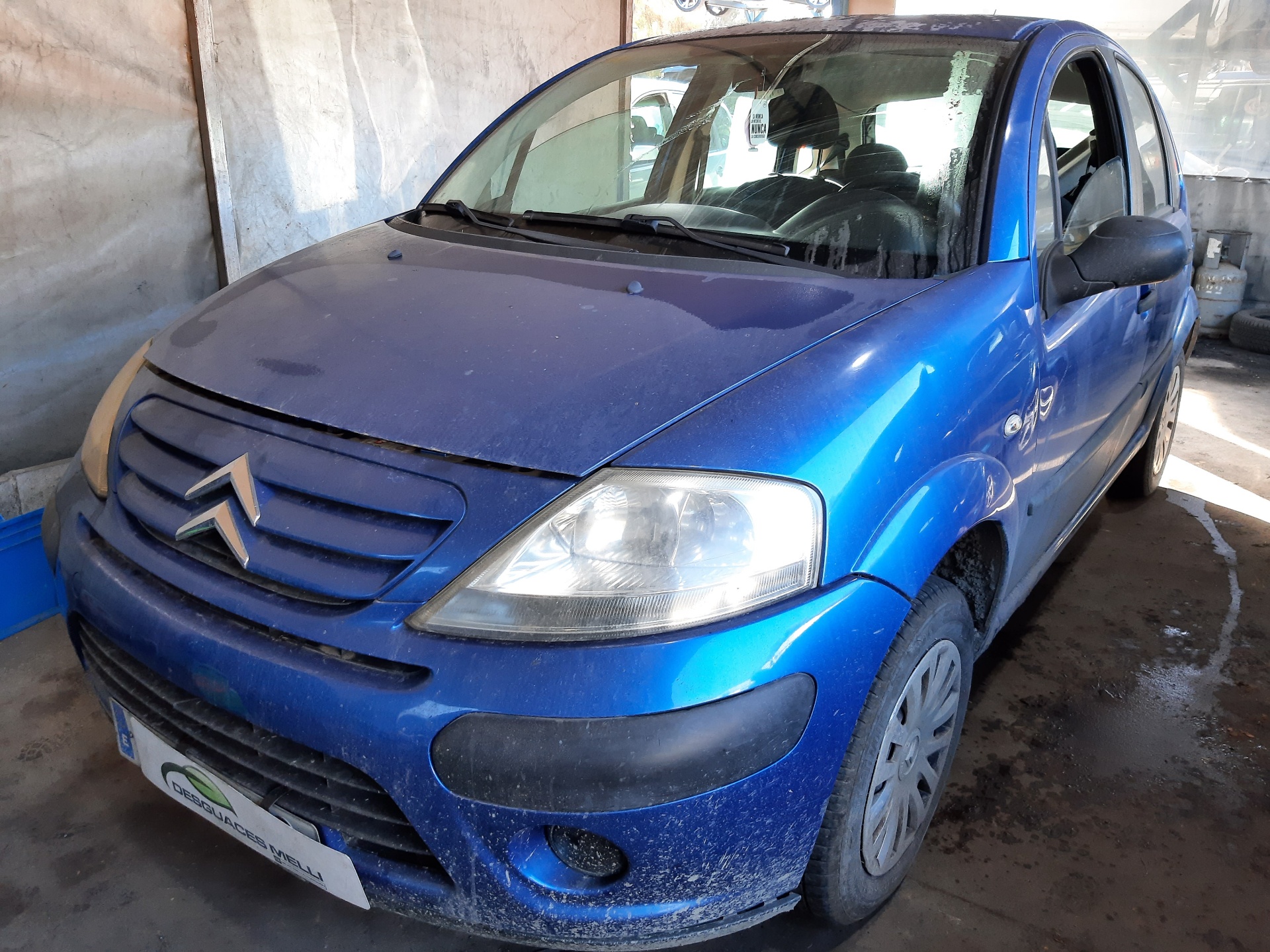 CITROËN C3 1 generation (2002-2010) Axul butuc roți stânga față 1607557480 24115466