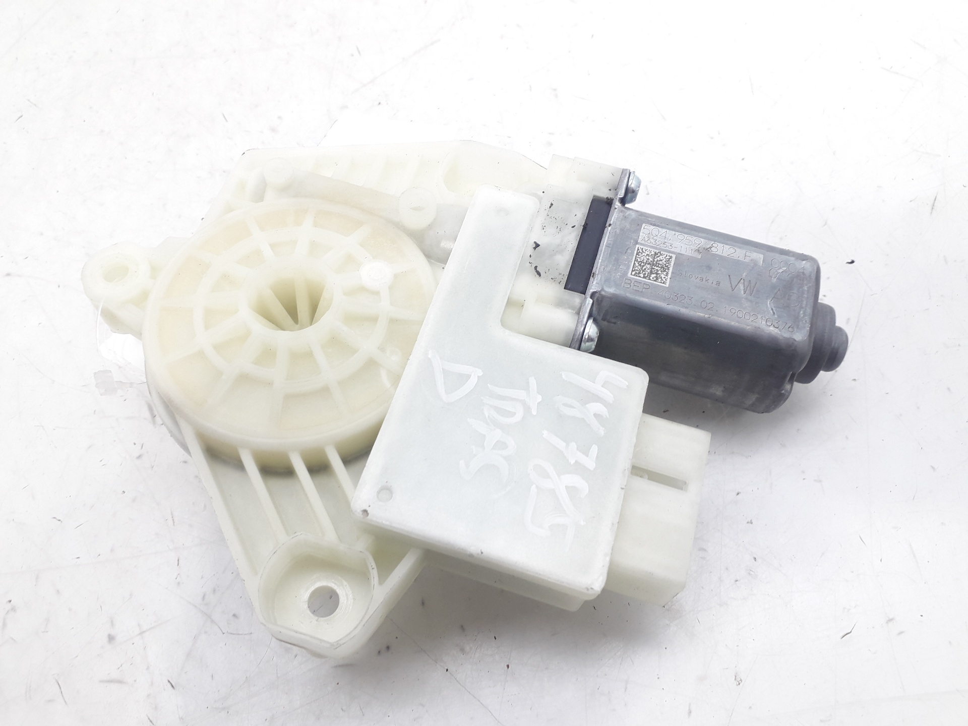 VOLKSWAGEN Golf 7 generation (2012-2024) Motor de control geam ușă  dreapta spate 5Q4959812F 22447693