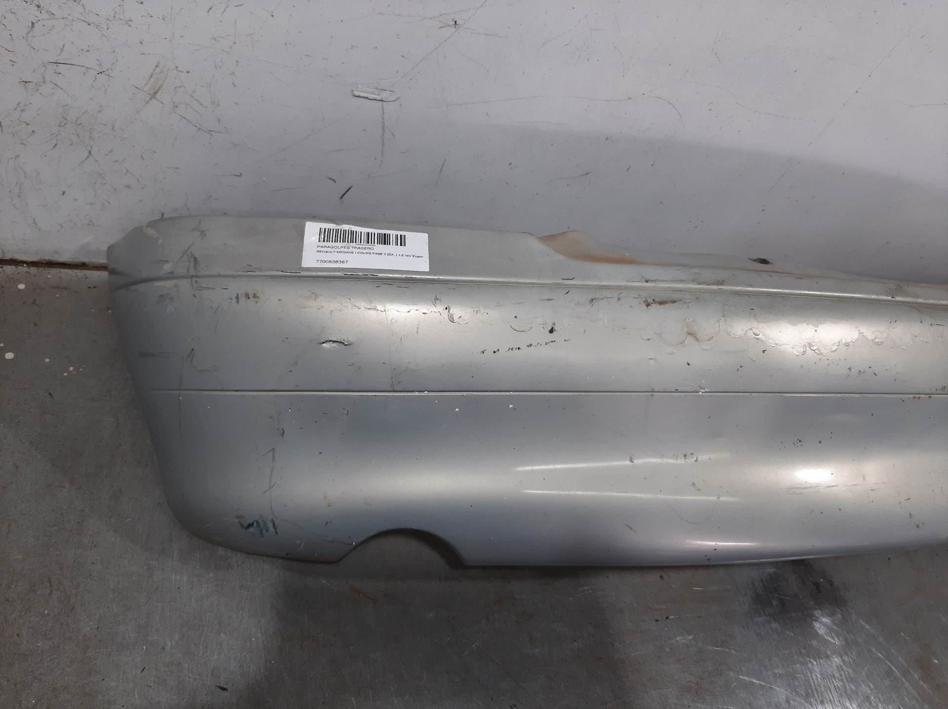 RENAULT Megane 1 generation (1995-2003) Rear Bumper 7700838367 22301607