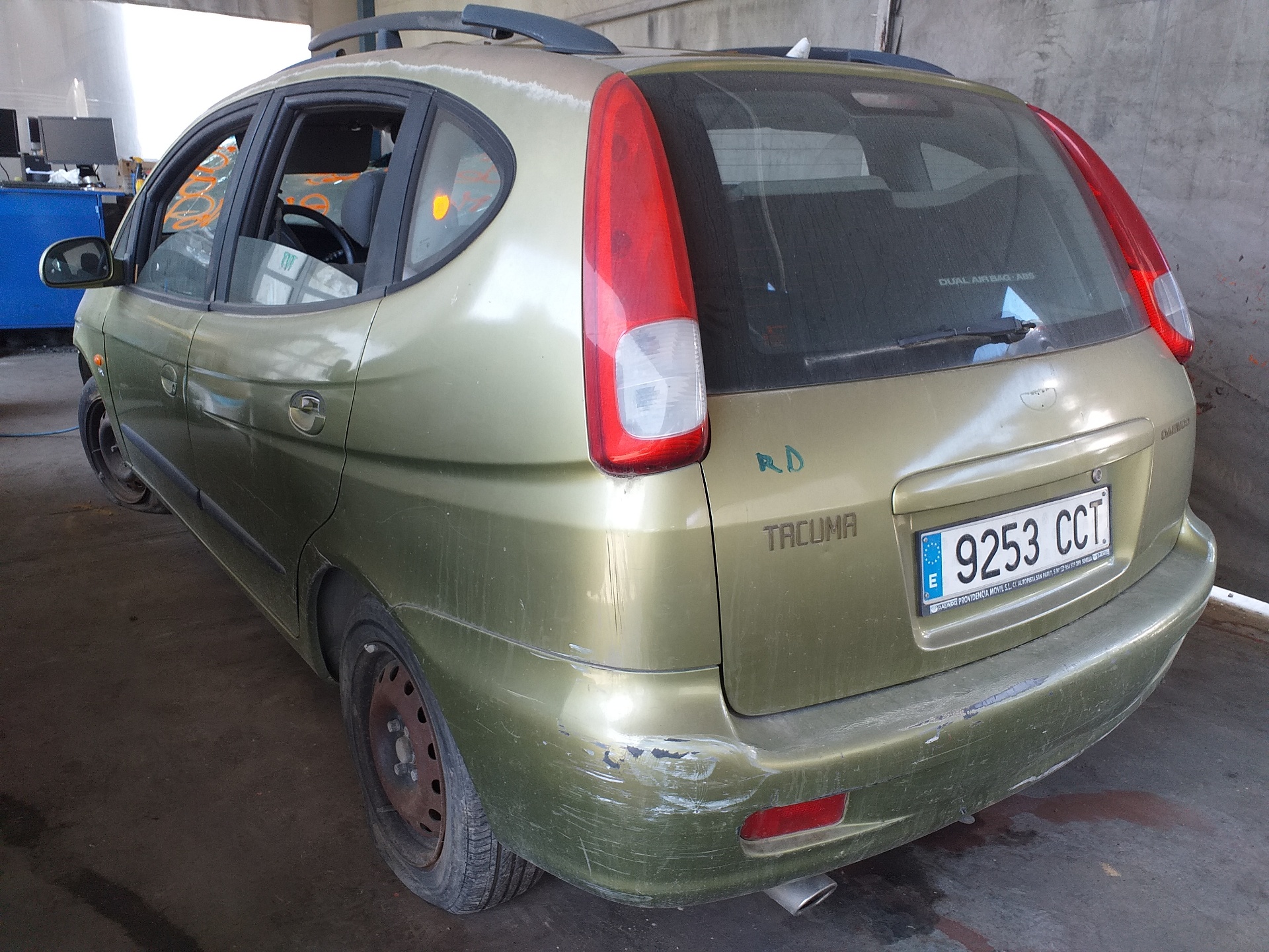 DAEWOO Rezzo KLAU (2000-2020) Jobb hátsó lámpa  96260527 18691342