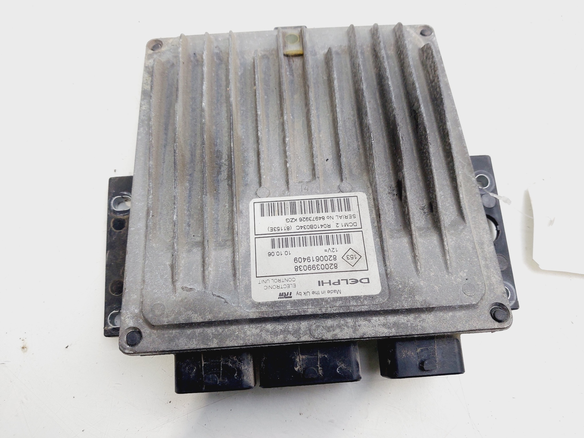 CHEVROLET Clio 3 generation (2005-2012) Блок керування двигуном ECU 8200399038 26833015