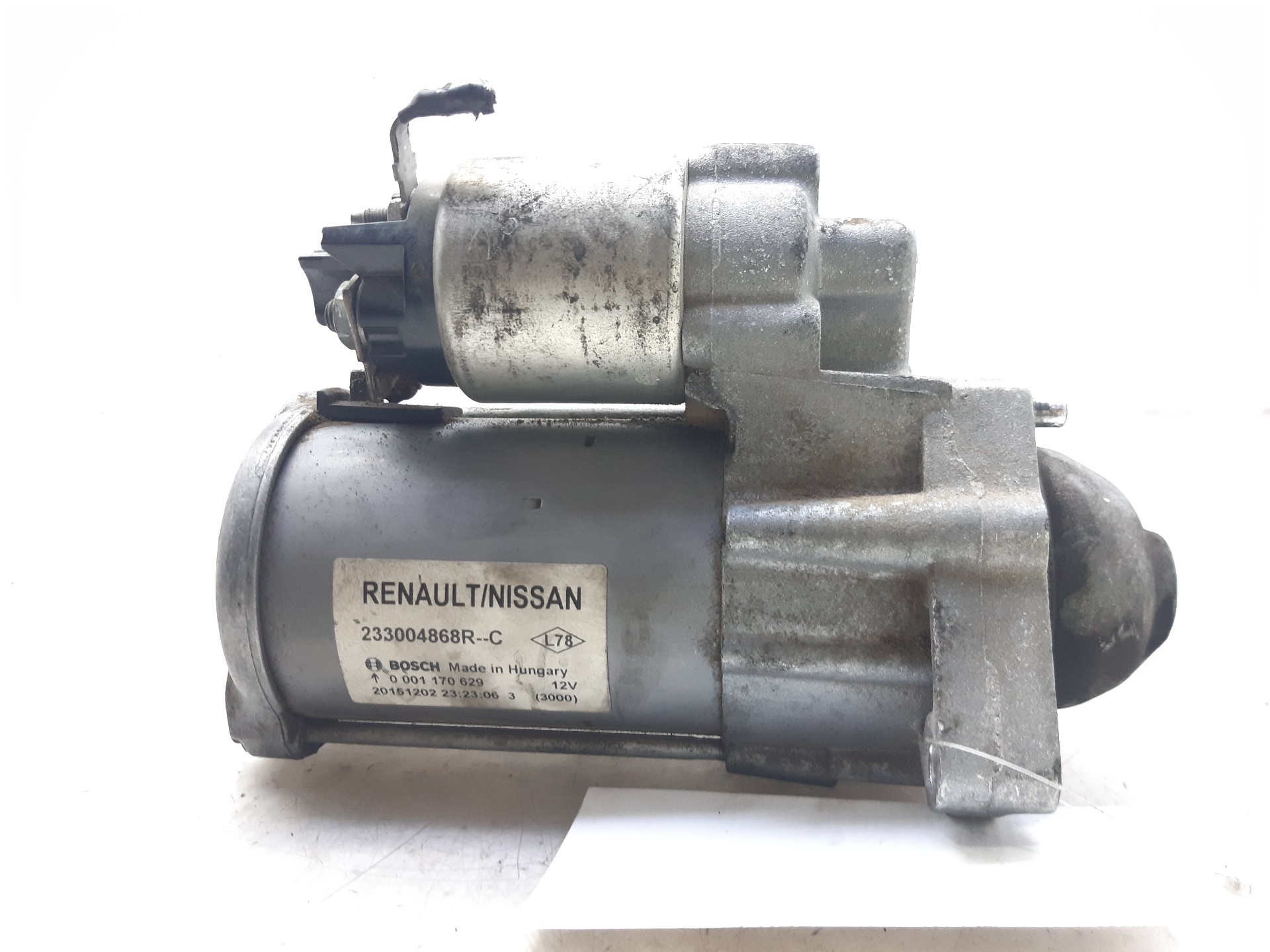RENAULT Kadjar 1 generation (2015-2024) Starter Motor 233004868R 21659028