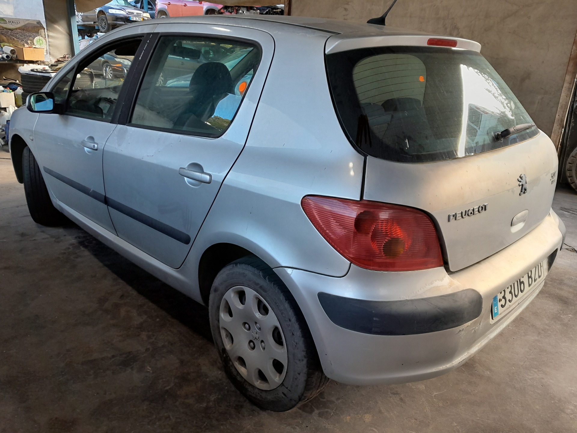 PEUGEOT 307 1 generation (2001-2008) Маторчик стеклоподъемника передней левой двери 9634457380 21414187