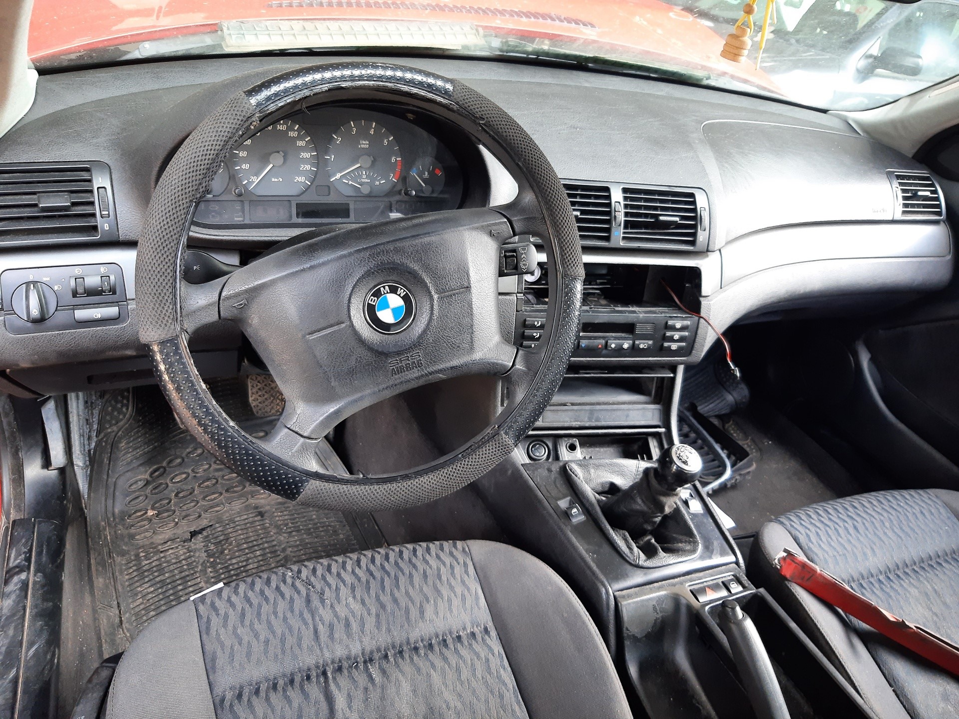 BMW 3 Series E46 (1997-2006) Priekinių kairių durų veidrodis 51168245125 24825795