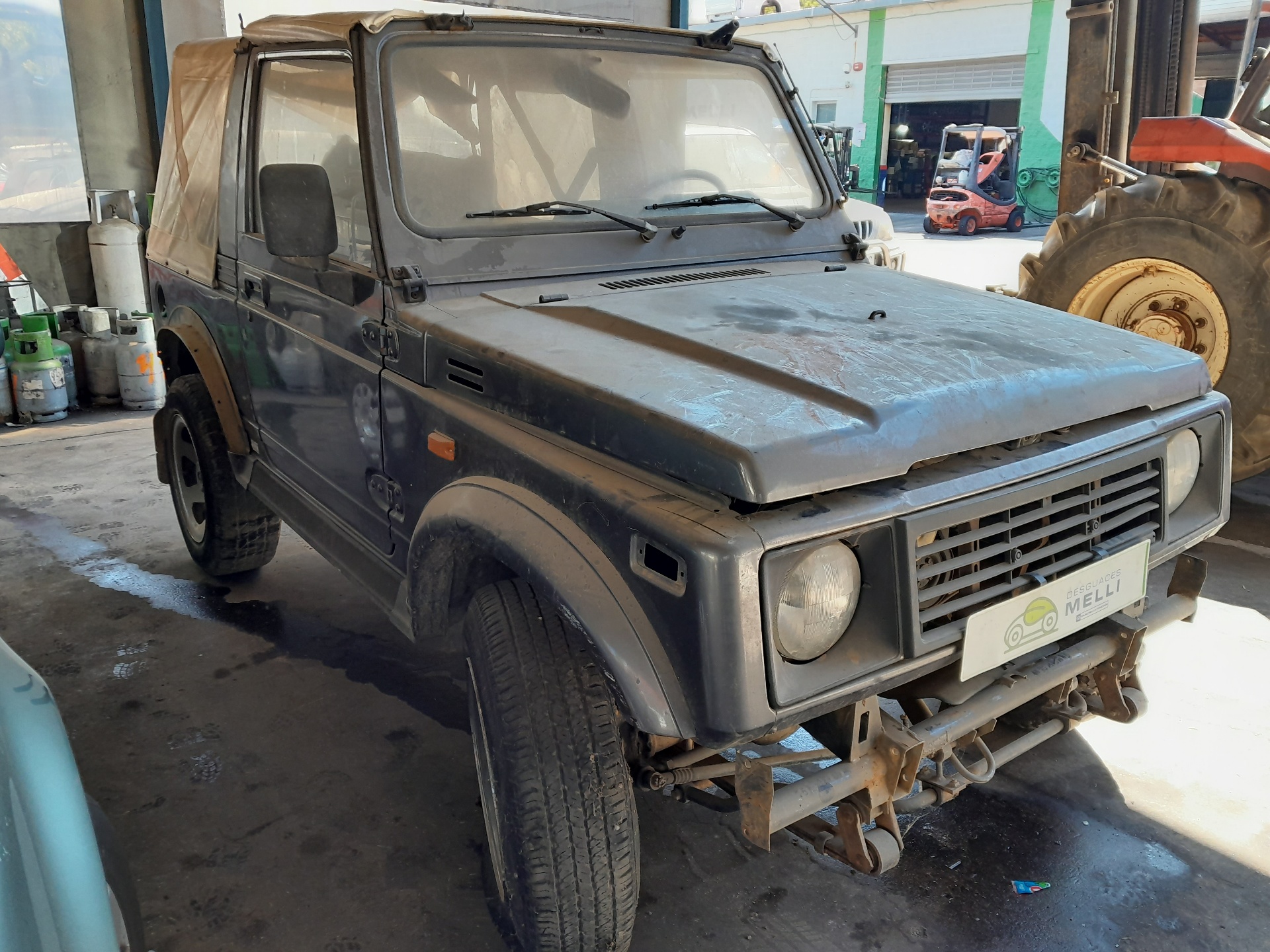 SUZUKI Samurai SJ20 (1981-1998) Vasemman etuoven ikkunansäädin 7850278001000 24298544