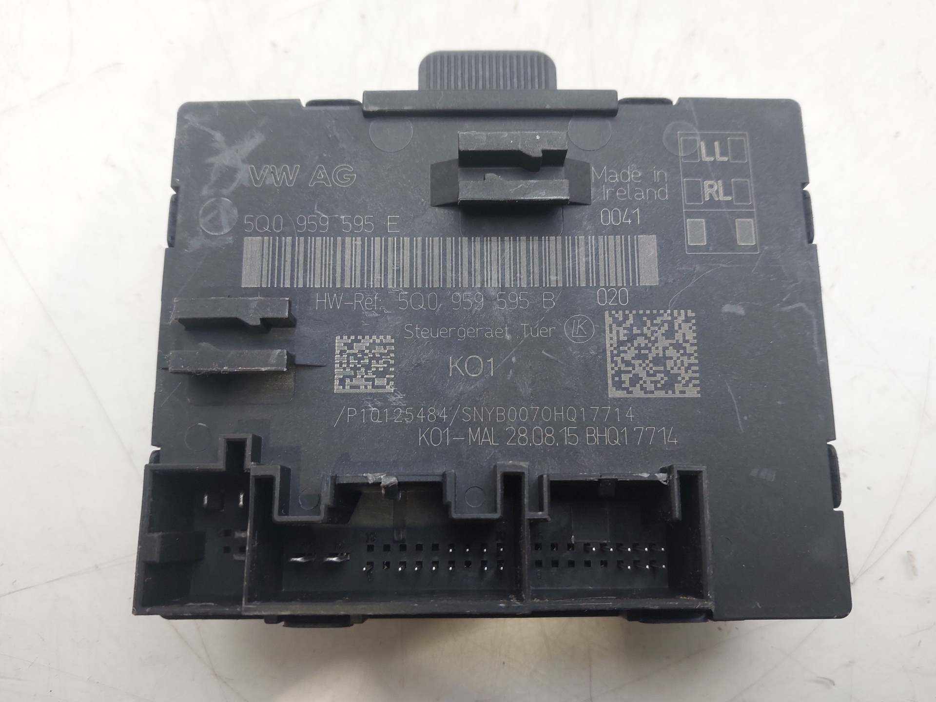 AUDI A3 8V (2012-2020) Other Control Units 5Q0959595B 24758715