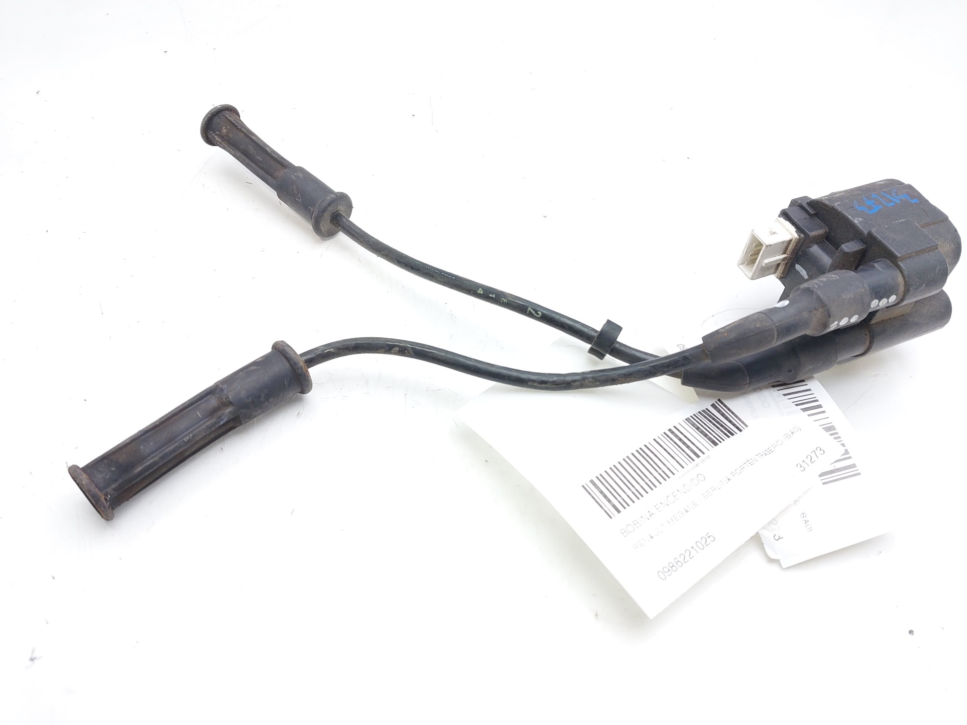 RENAULT Megane 1 generation (1995-2003) High Voltage Ignition Coil 0986221025 24123066