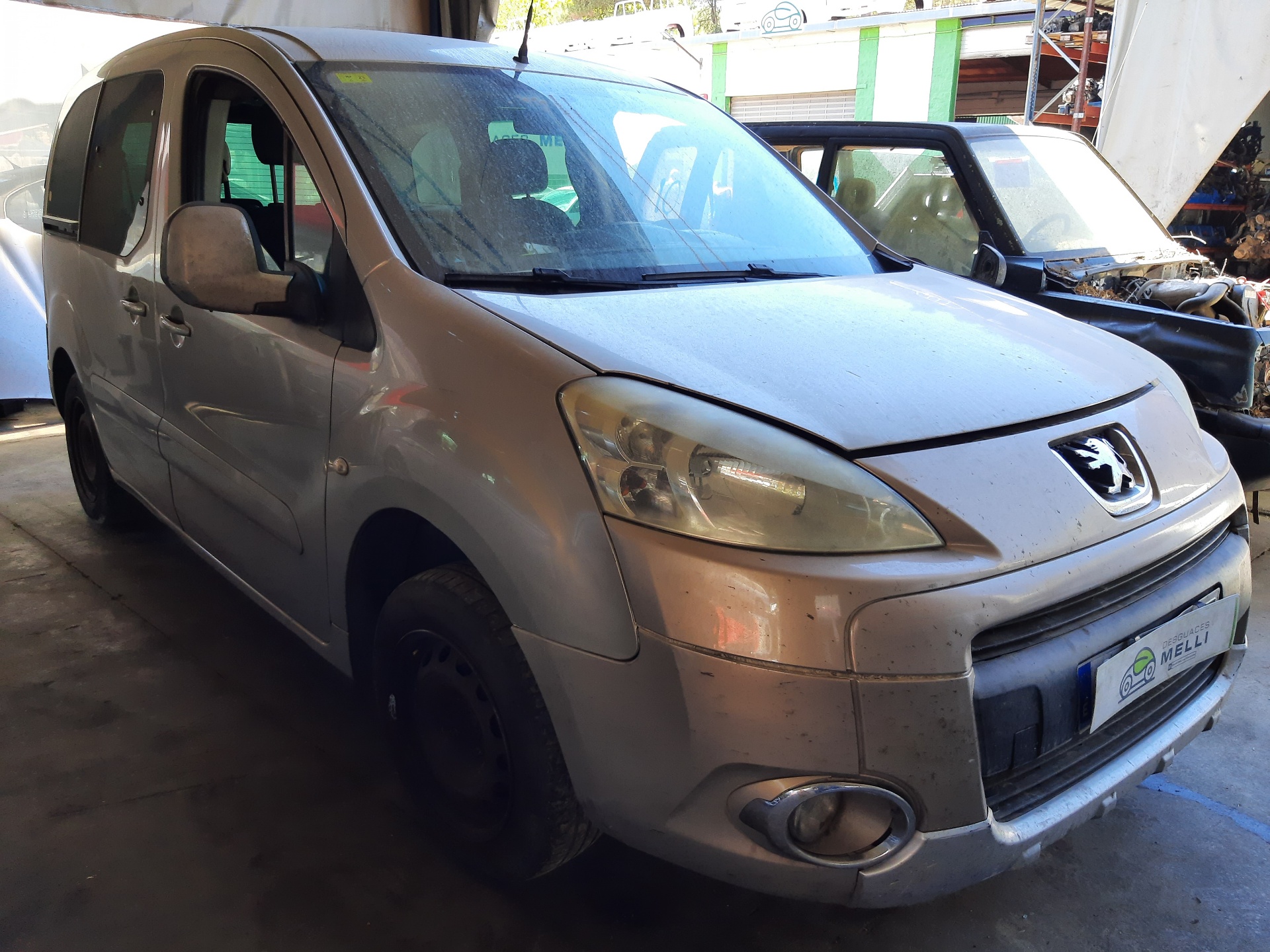 PEUGEOT Partner 2 generation (2008-2023) Kreisās puses bīdāmās durvis 9831169780 22454346