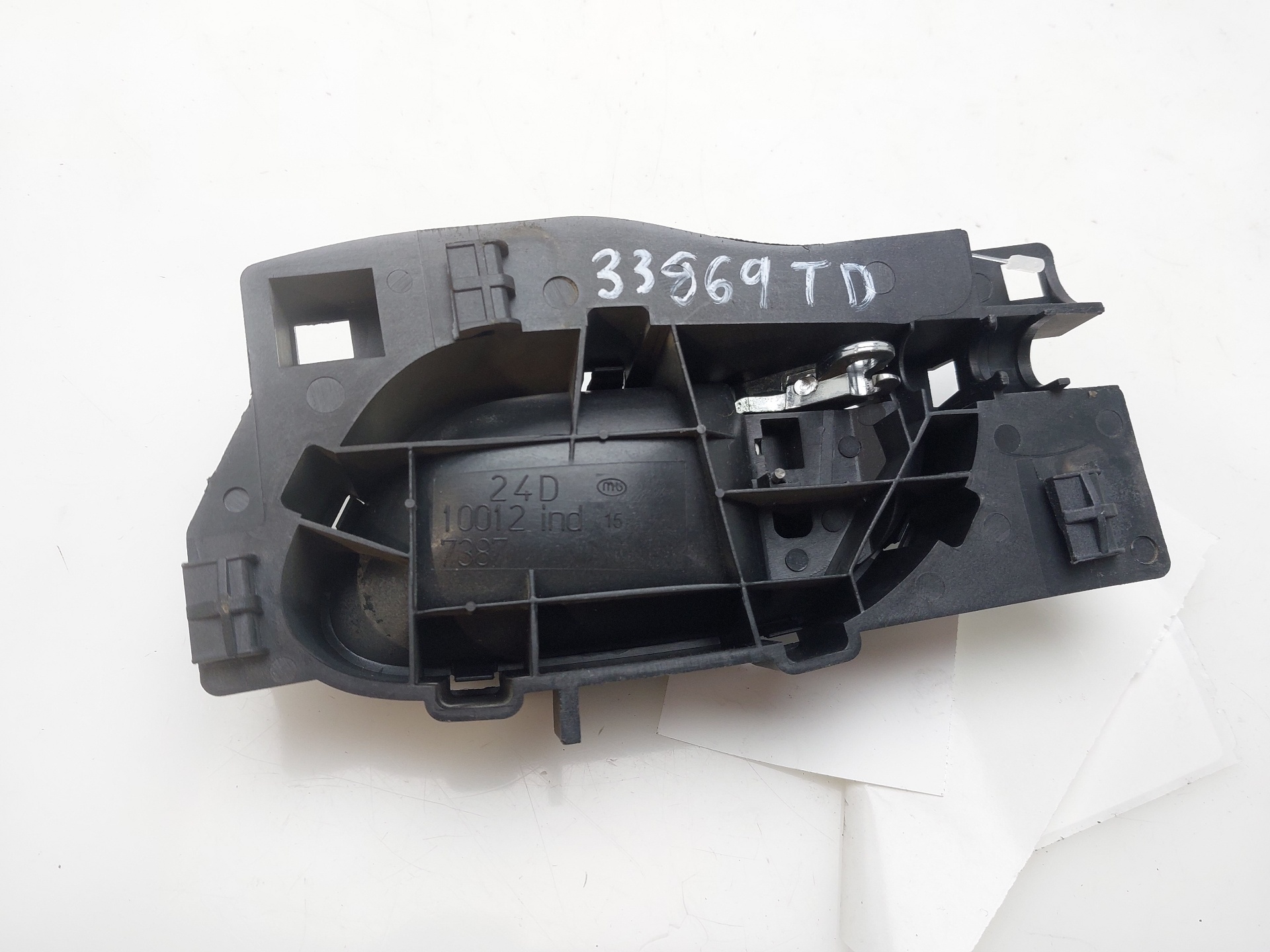 CITROËN C4 1 generation (2004-2011) Right Rear Internal Opening Handle 96435310VD 23638658