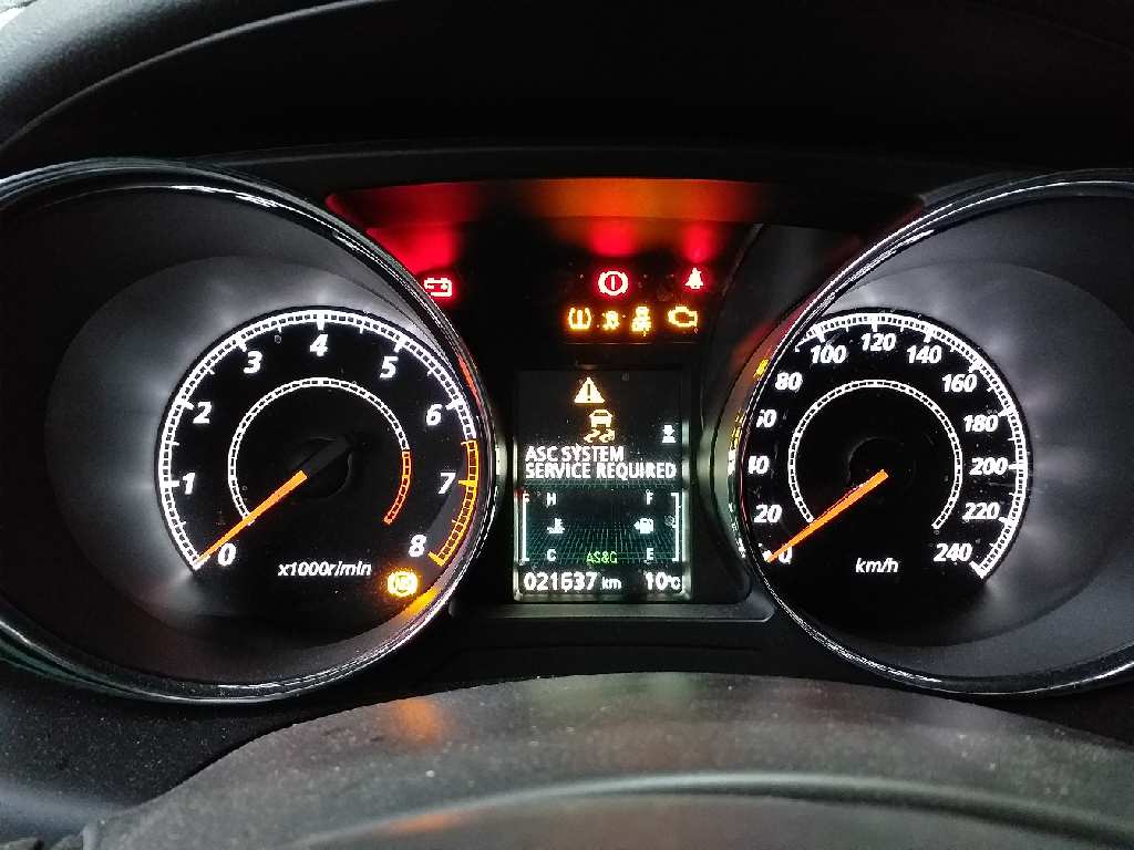 MITSUBISHI ASX 1 generation (2010-2020) Speedometer 8100C721 18502719