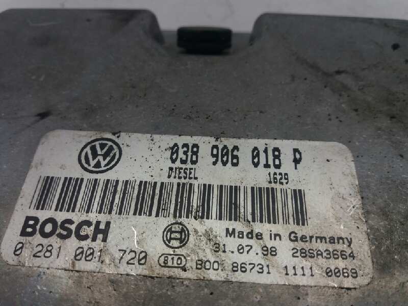 AUDI A4 B5/8D (1994-2001) Engine Control Unit ECU 038906018P 20182915