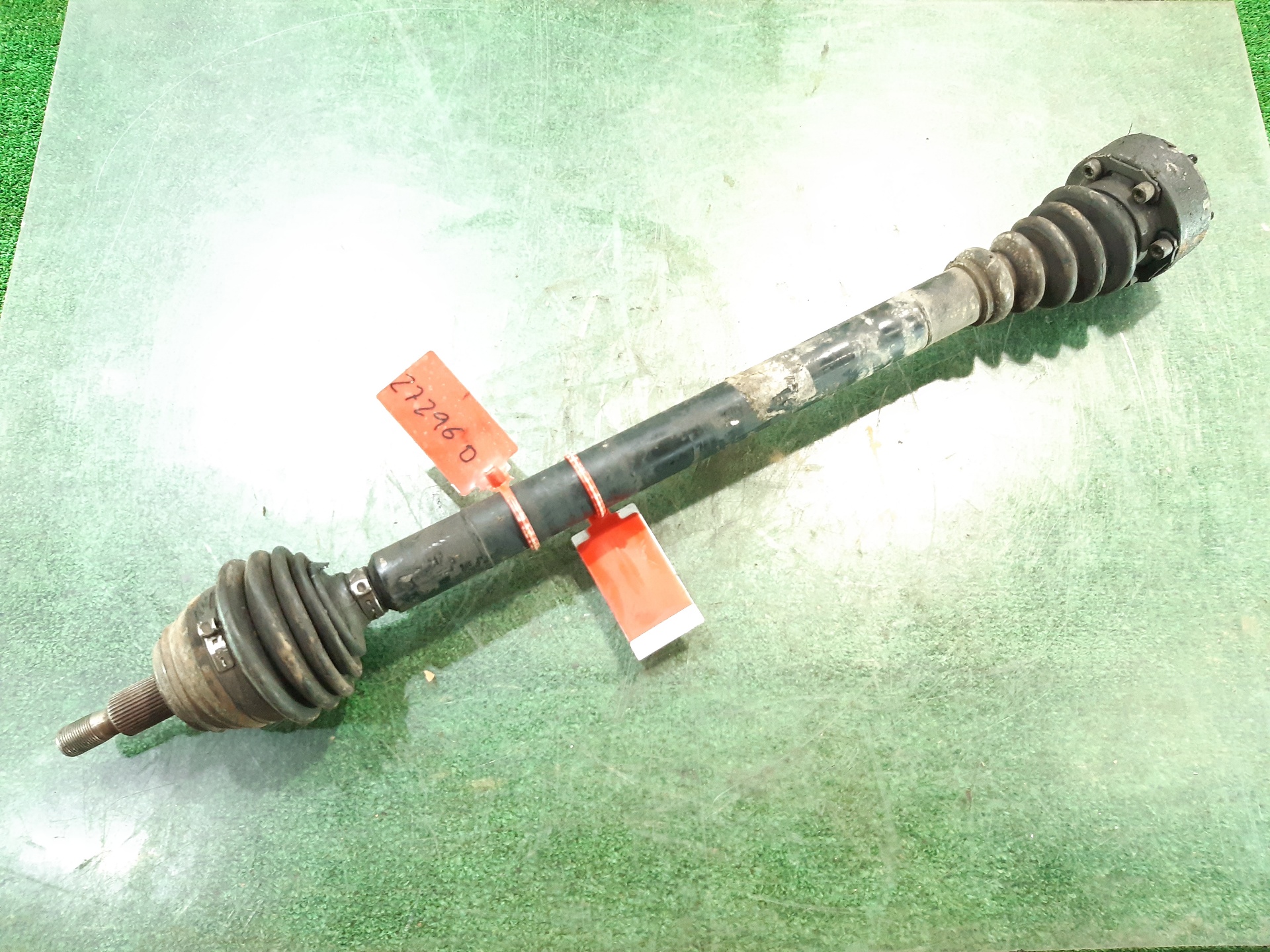 SEAT Toledo 2 generation (1999-2006) Front Right Driveshaft 1J0407452X 22300993