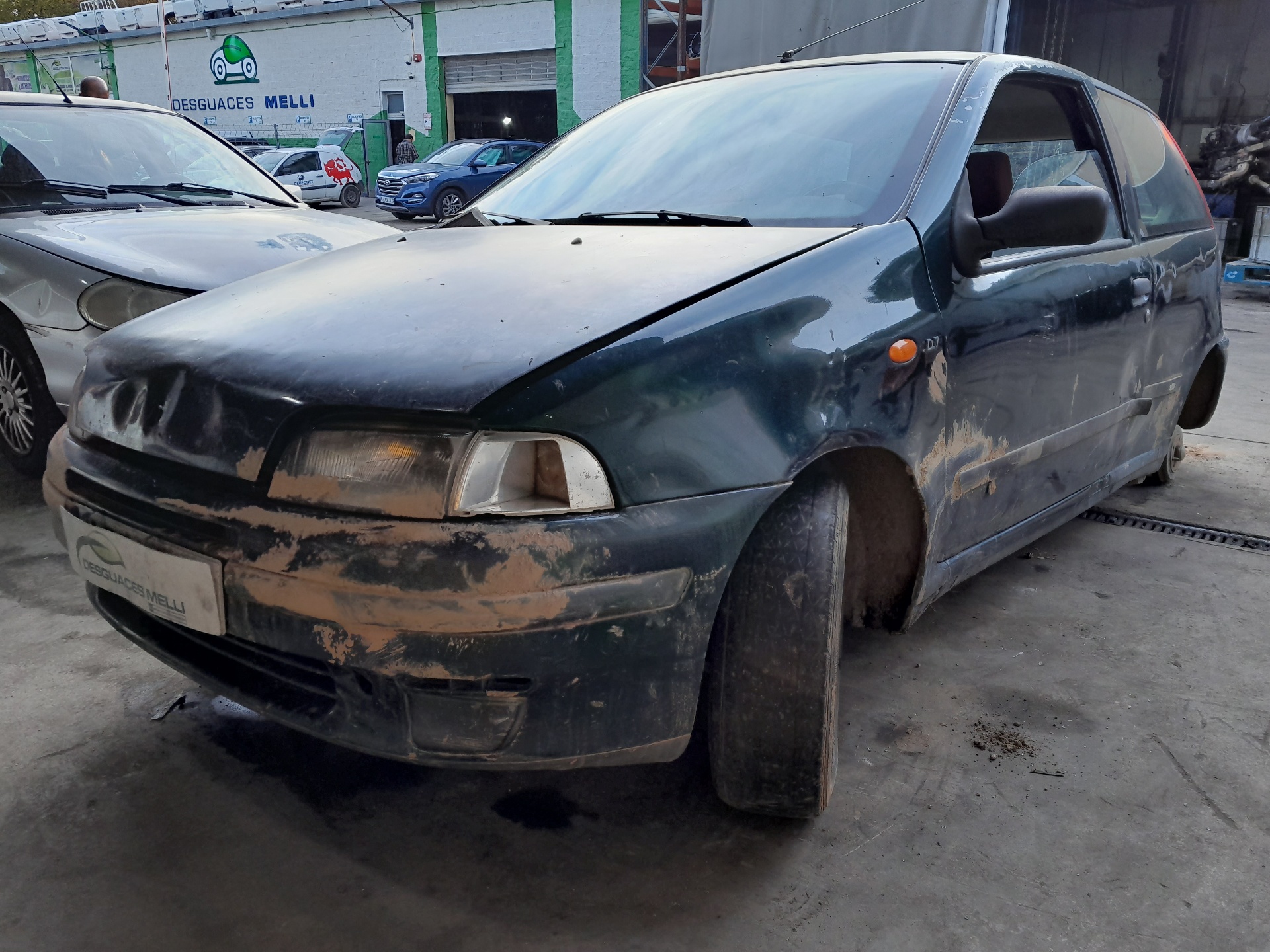 FIAT Punto 1 generation (1993-1999) Priekinių kairių durų spyna 0046759834 22470093