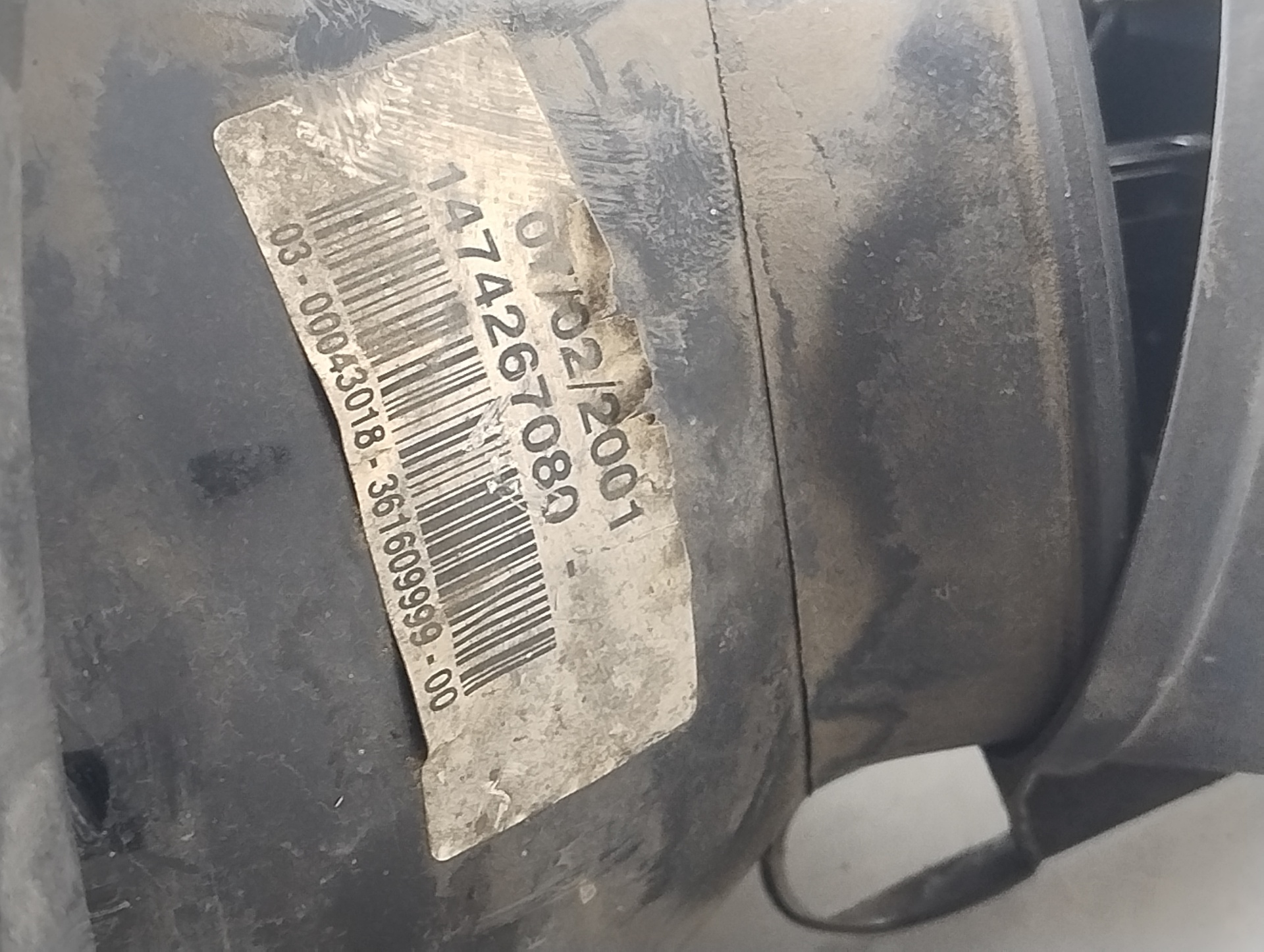 Otica direita D9B 1474267080 de Peugeot Expert (224_) 2000-2006 - pieza usada