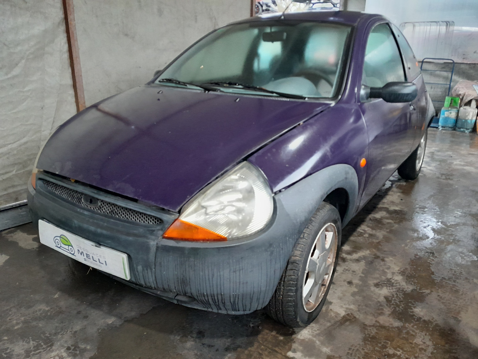 FORD Ka 1 generation (1996-2008) Зеркало передней левой двери 97KB17682ARYYD9 25195045