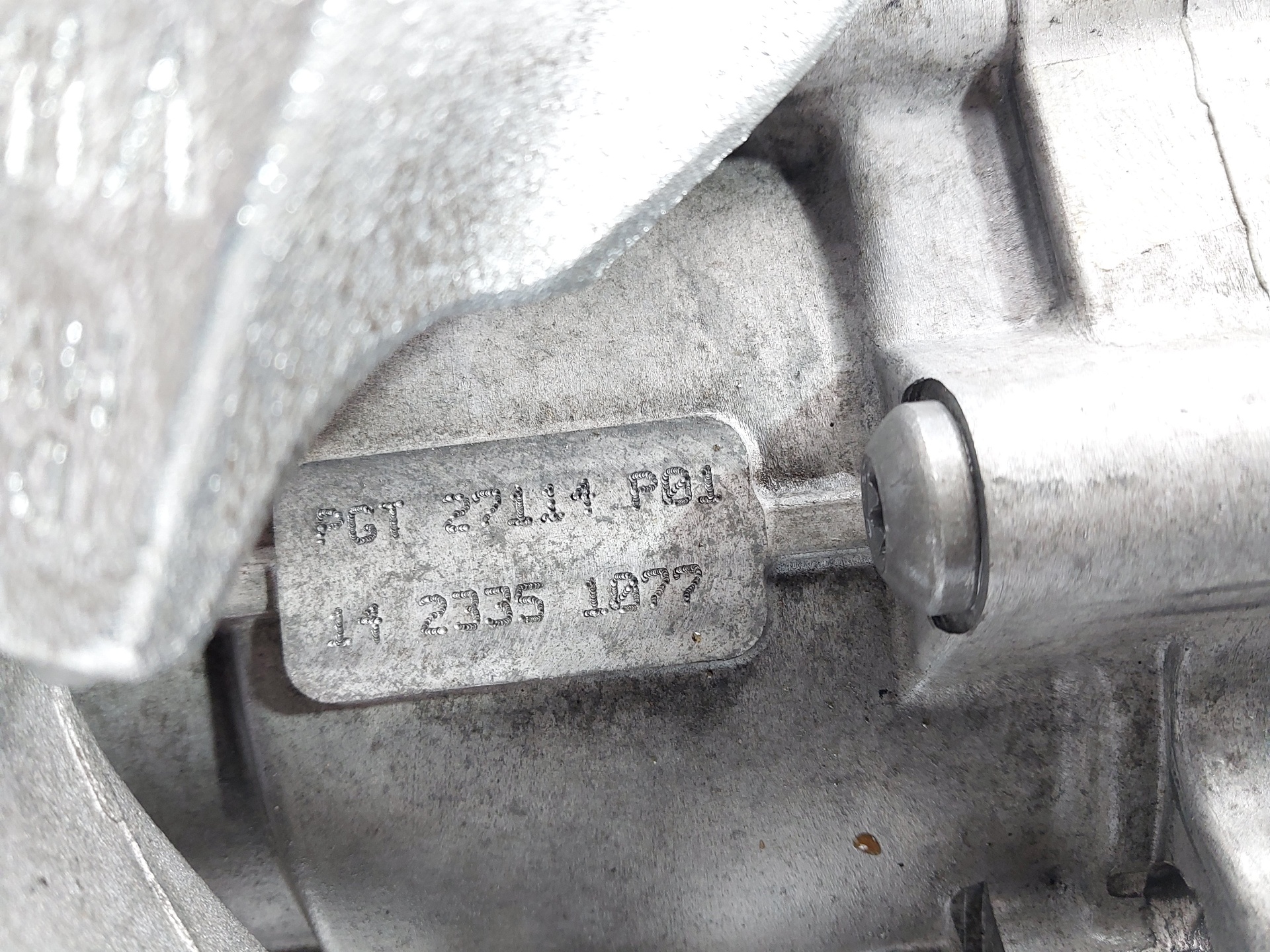 VOLKSWAGEN Variant VII TDI (2014-2024) Gearbox PGT 23372373