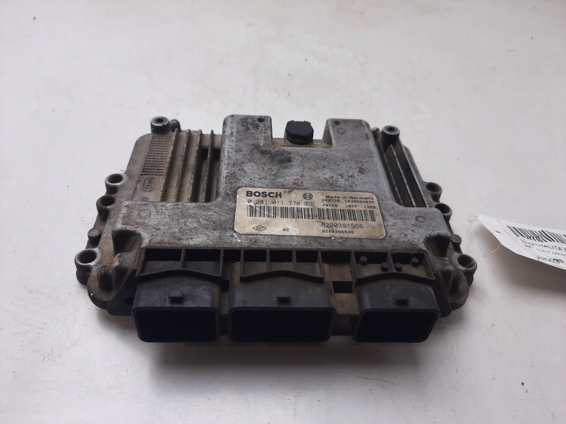 RENAULT Megane 2 generation (2002-2012) Variklio kompiuteris 8200391966 25194936