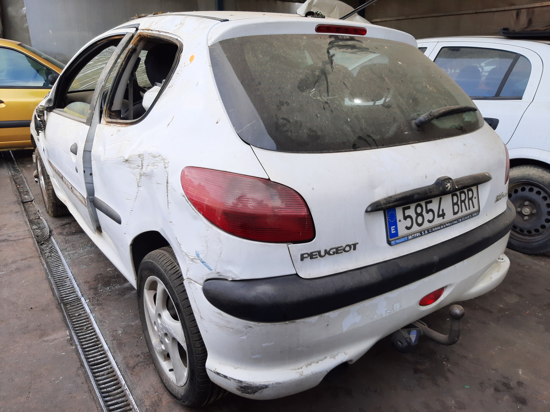 PEUGEOT 206 1 generation (1998-2009) Замок зажигания 9641551180 20992720