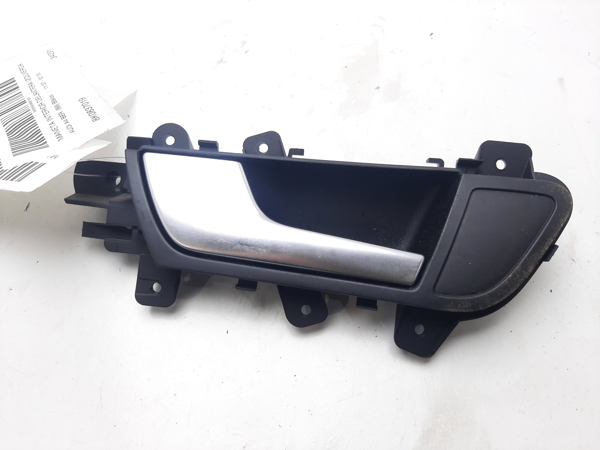 AUDI A4 B8/8K (2011-2016) Front Left Door Interior Handle Frame 8K0837019 24760405