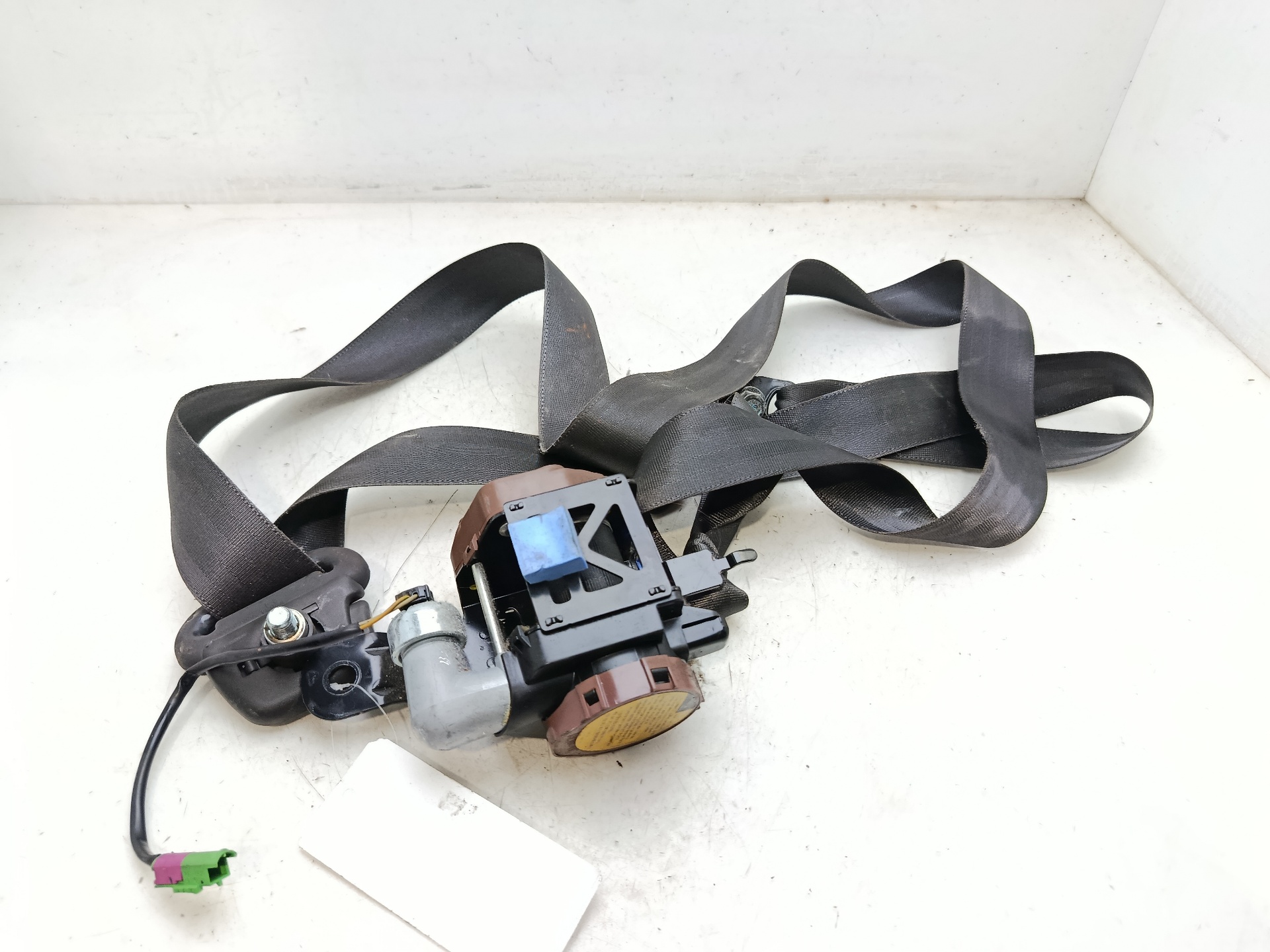 Cinturón seguridad delantero izquierdo F14D4 96895000 de Chevrolet Aveo / kalos hatchback (t250, t255) 0-0 con 91181 km - pieza usada