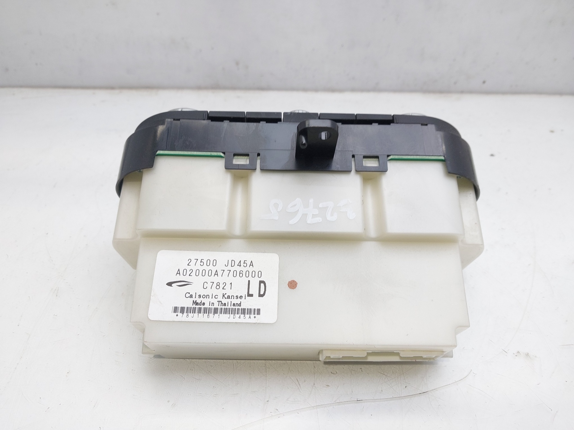 NISSAN Qashqai 1 generation (2007-2014) Climate  Control Unit 27500JD45A 22496337